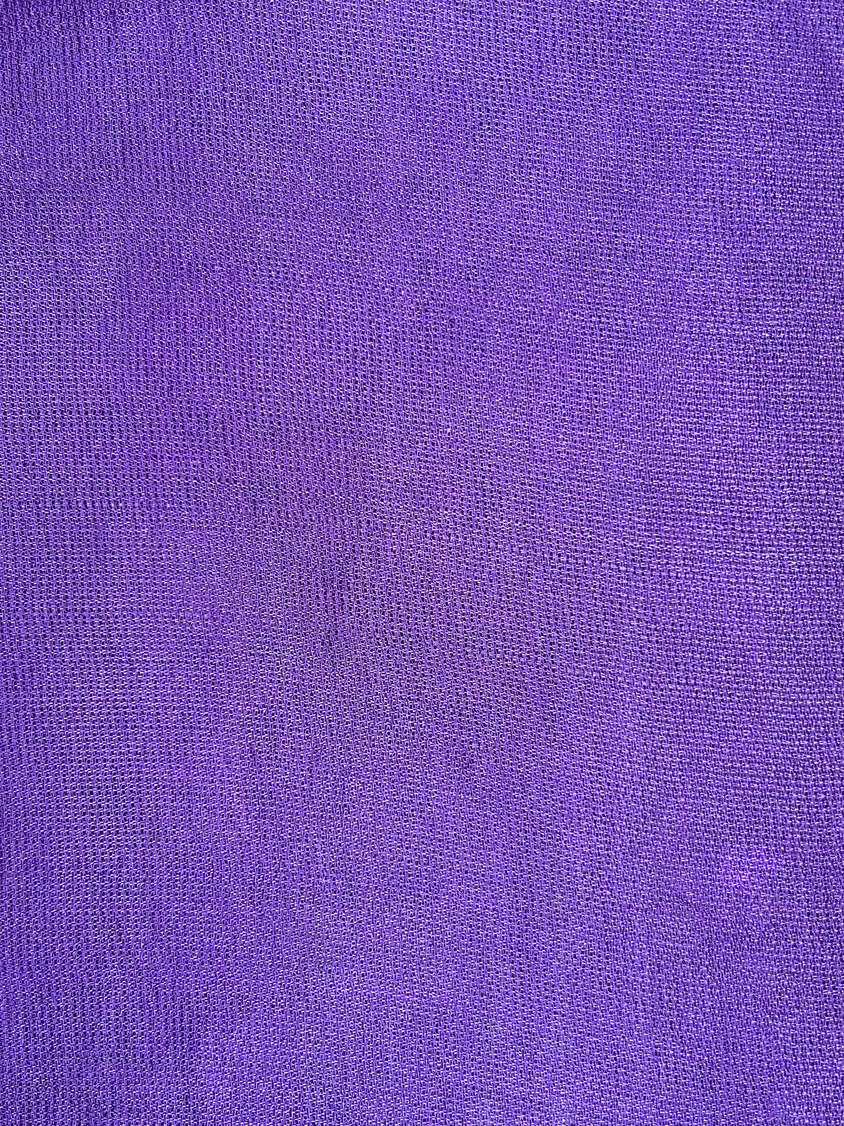 Jamun Violet Leno Organza Silk Saree