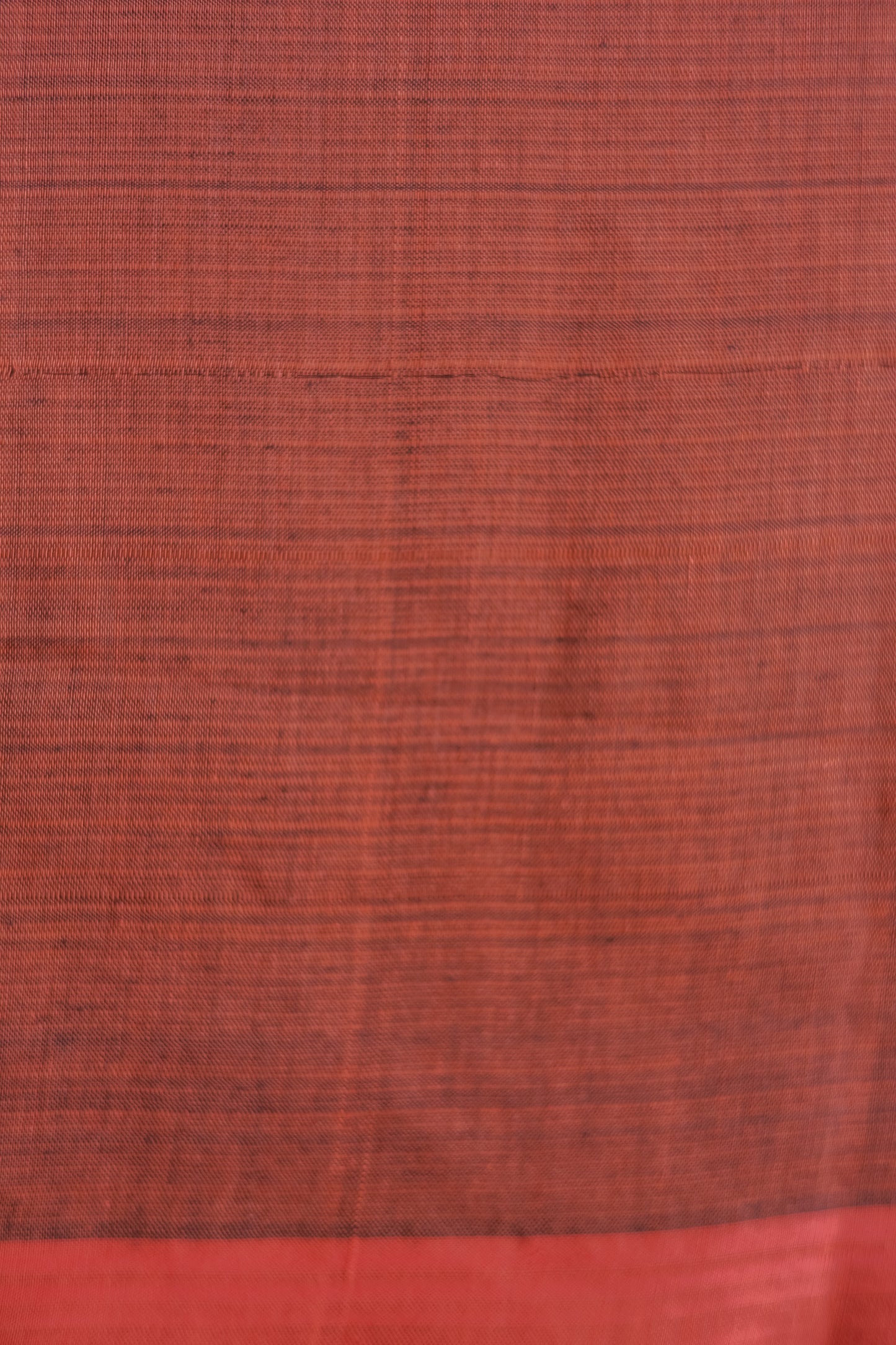 Black with Red Border Striped Pallu Mangalagiri Cotton Saree