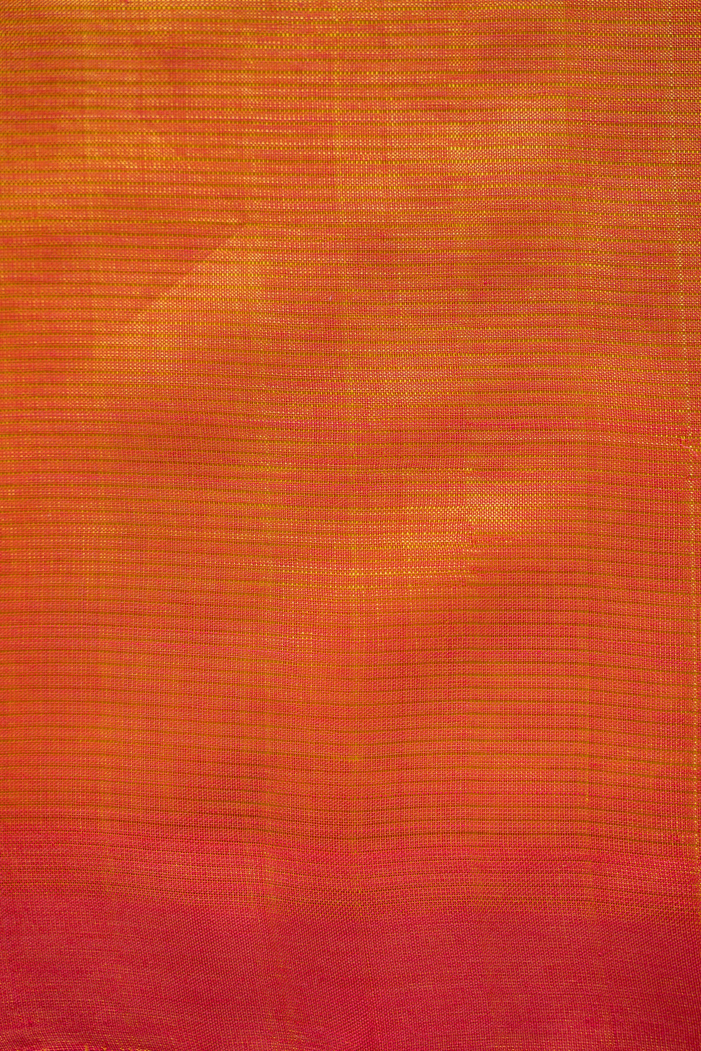 Hot Pink Plain Mangalagiri Silk Cotton Saree