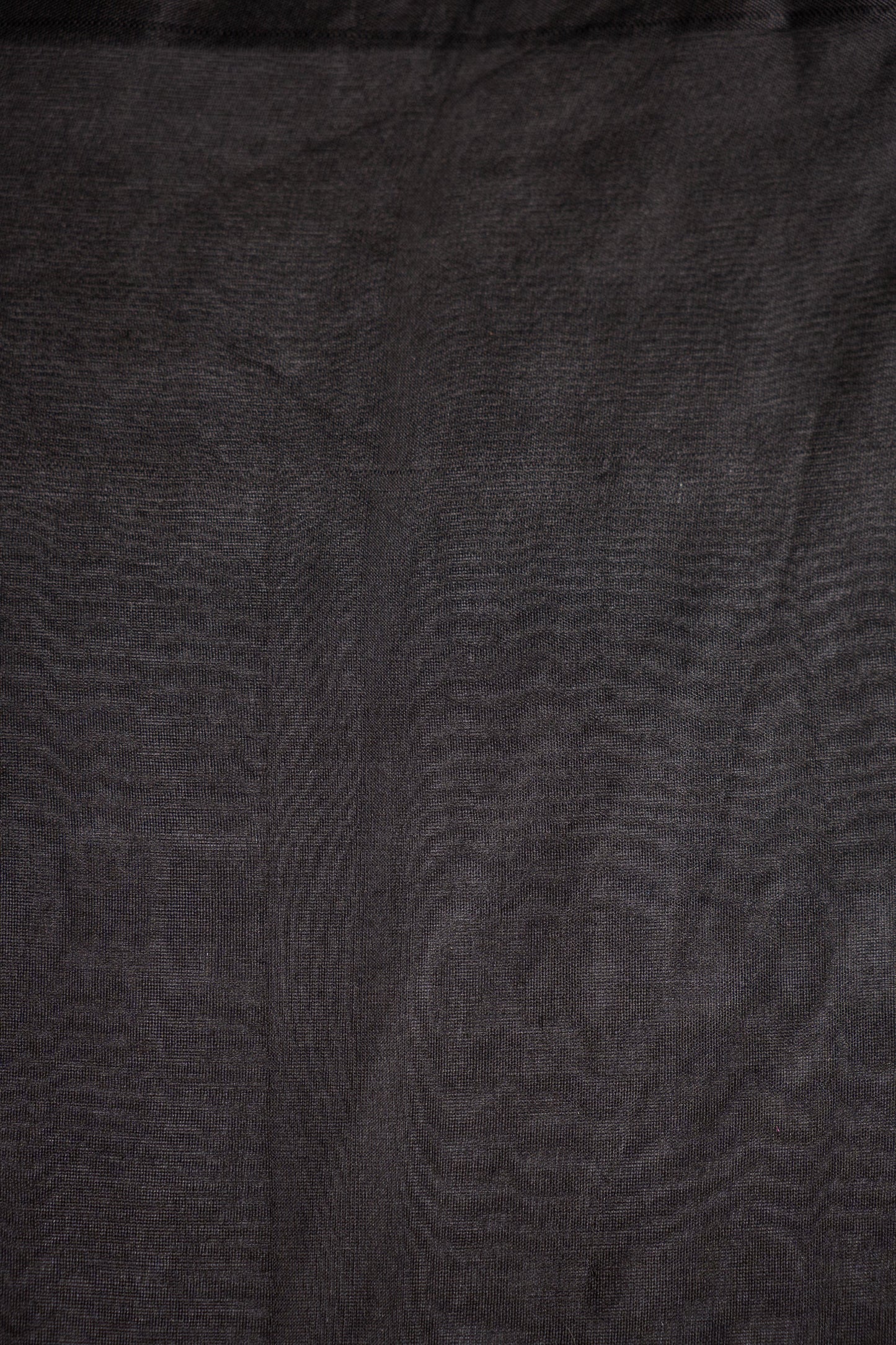 Steel Grey Banaras Organza with Antique Gold Zari Border Saree