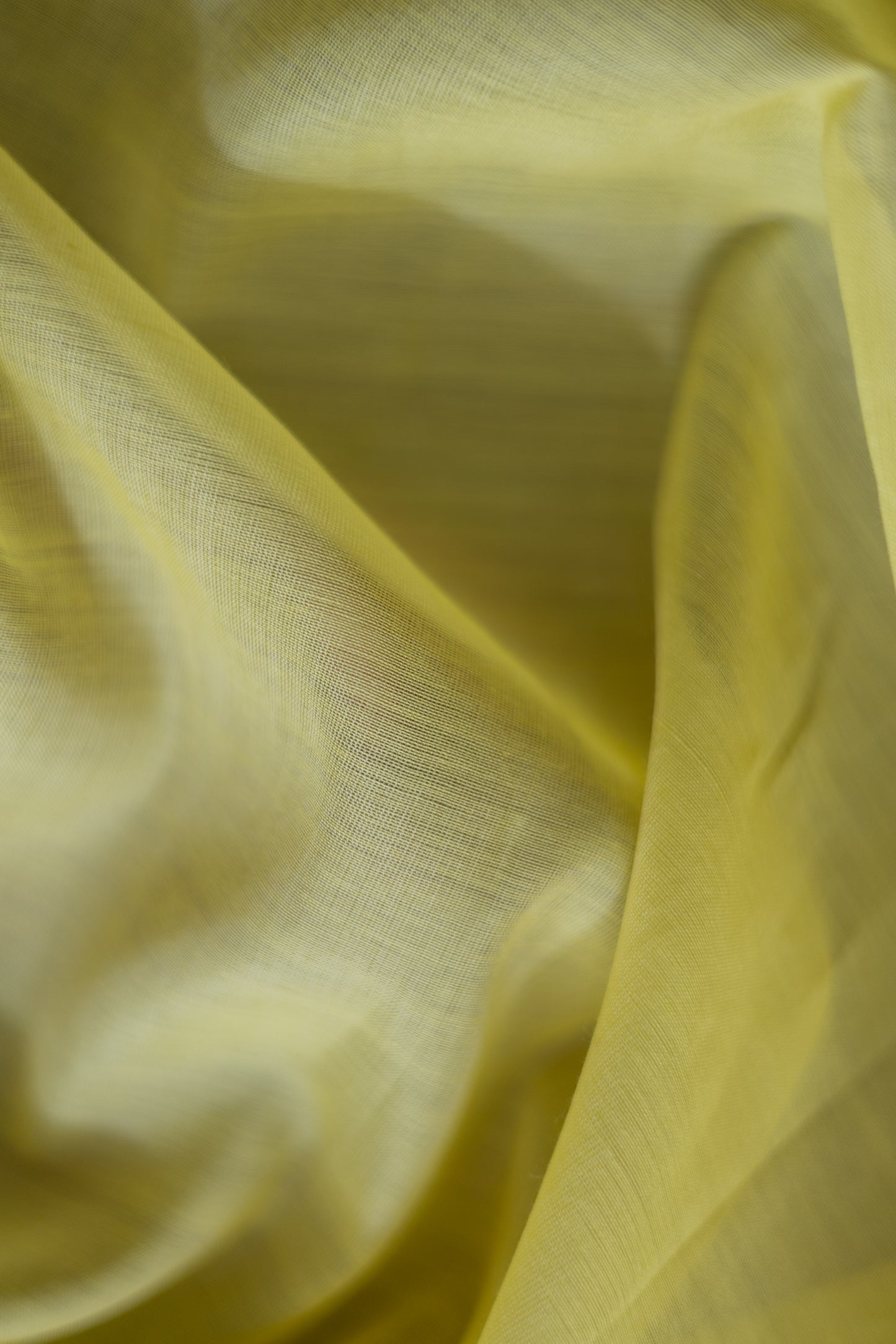 Yellow Silk Cotton with Gold and Silver Border Saree