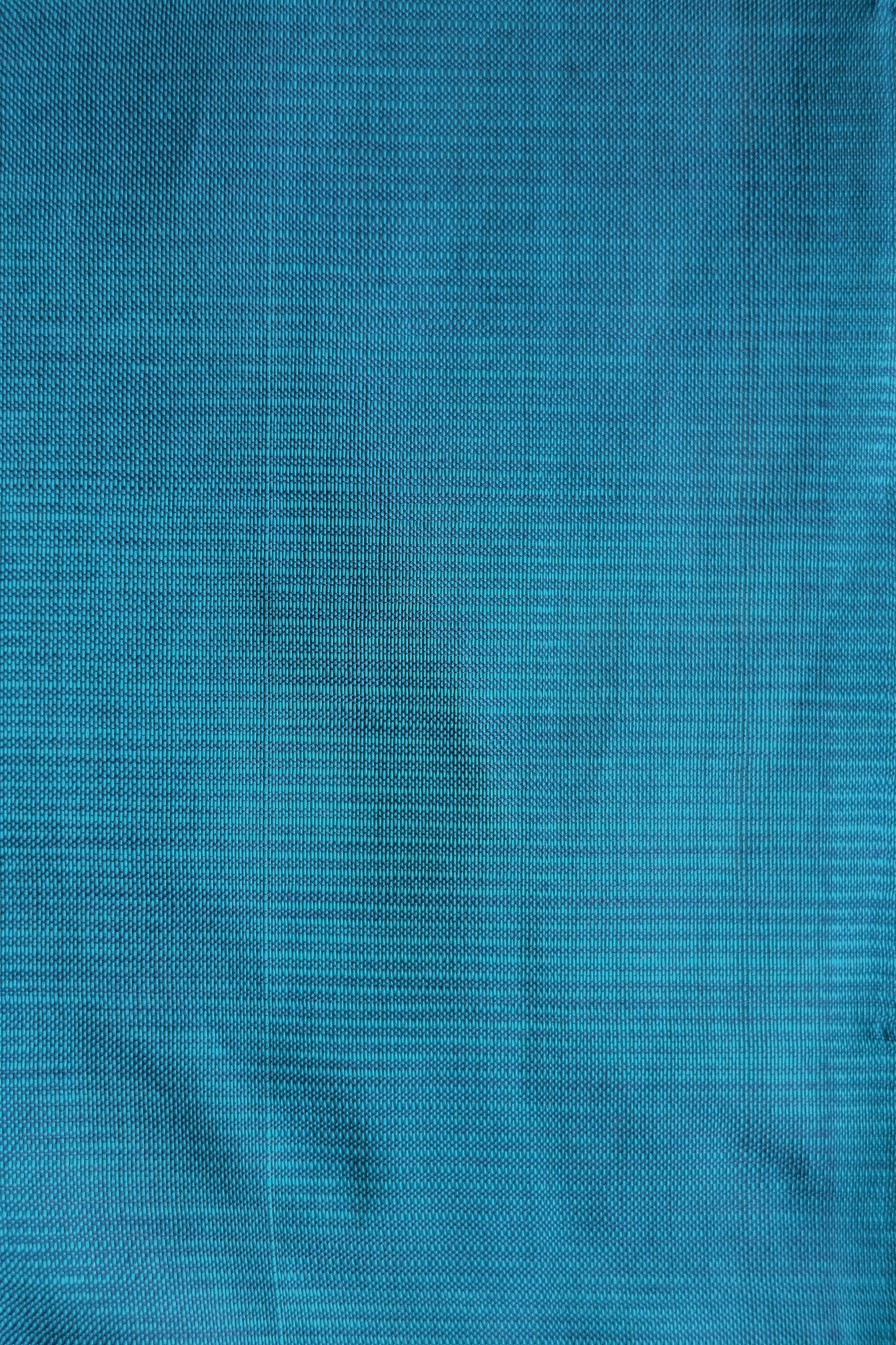 Blue Plain Silk Cotton Saree
