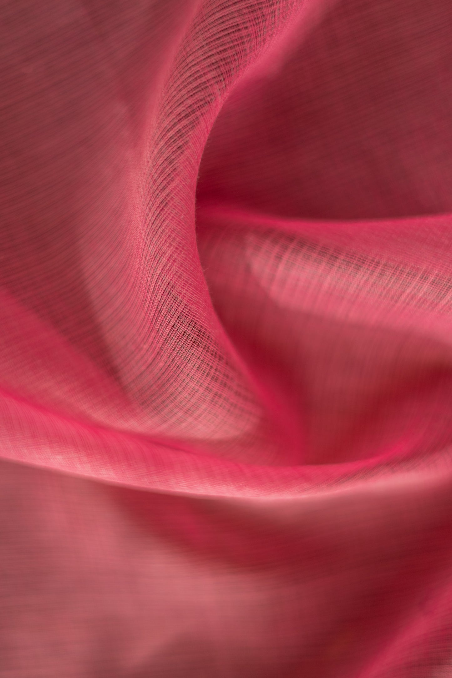 Pink Silk Cotton with Kuchi Checks and Tussar Border Saree