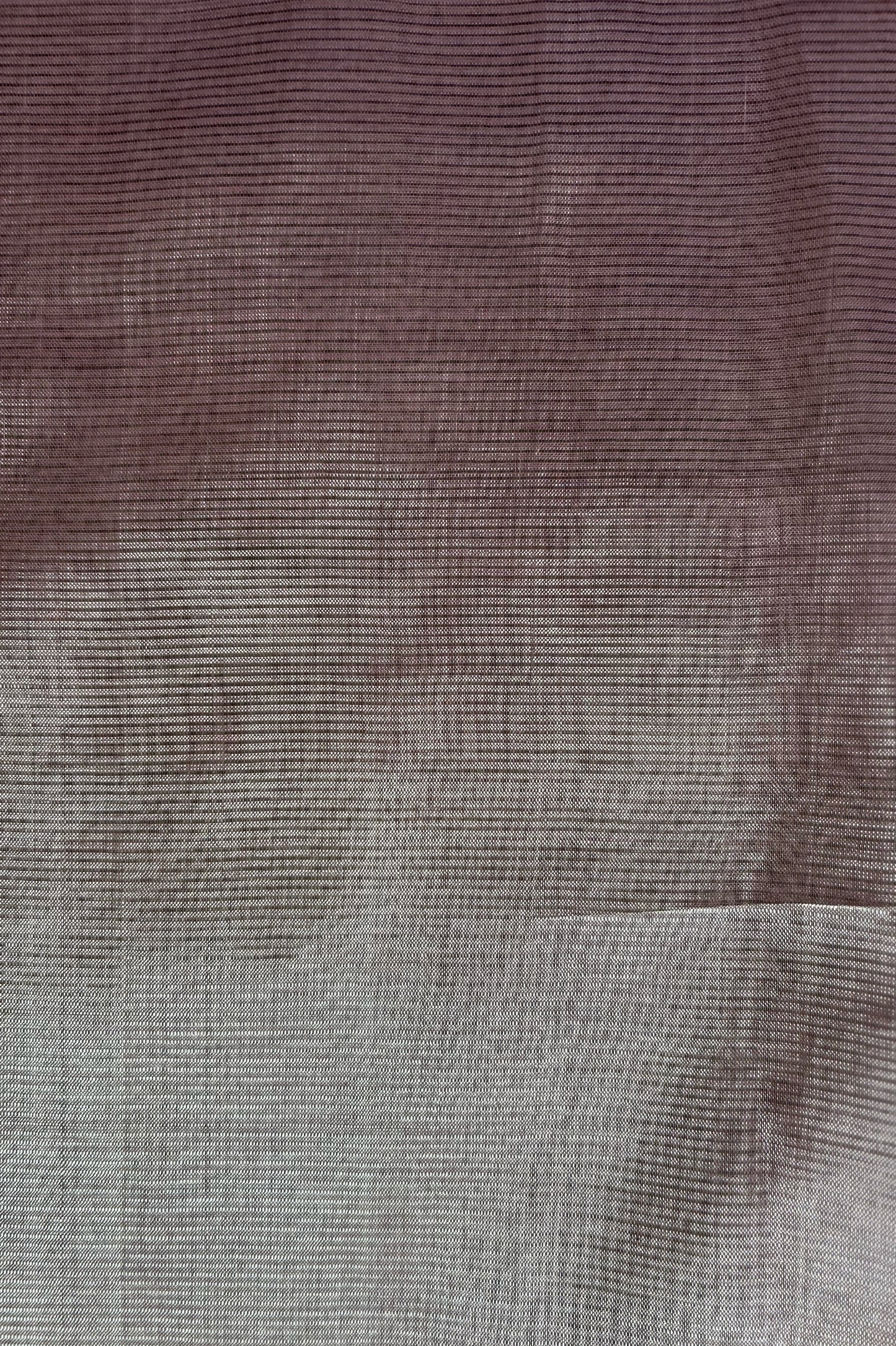 Light Purple Plain Mangalagiri Silk Cotton Saree