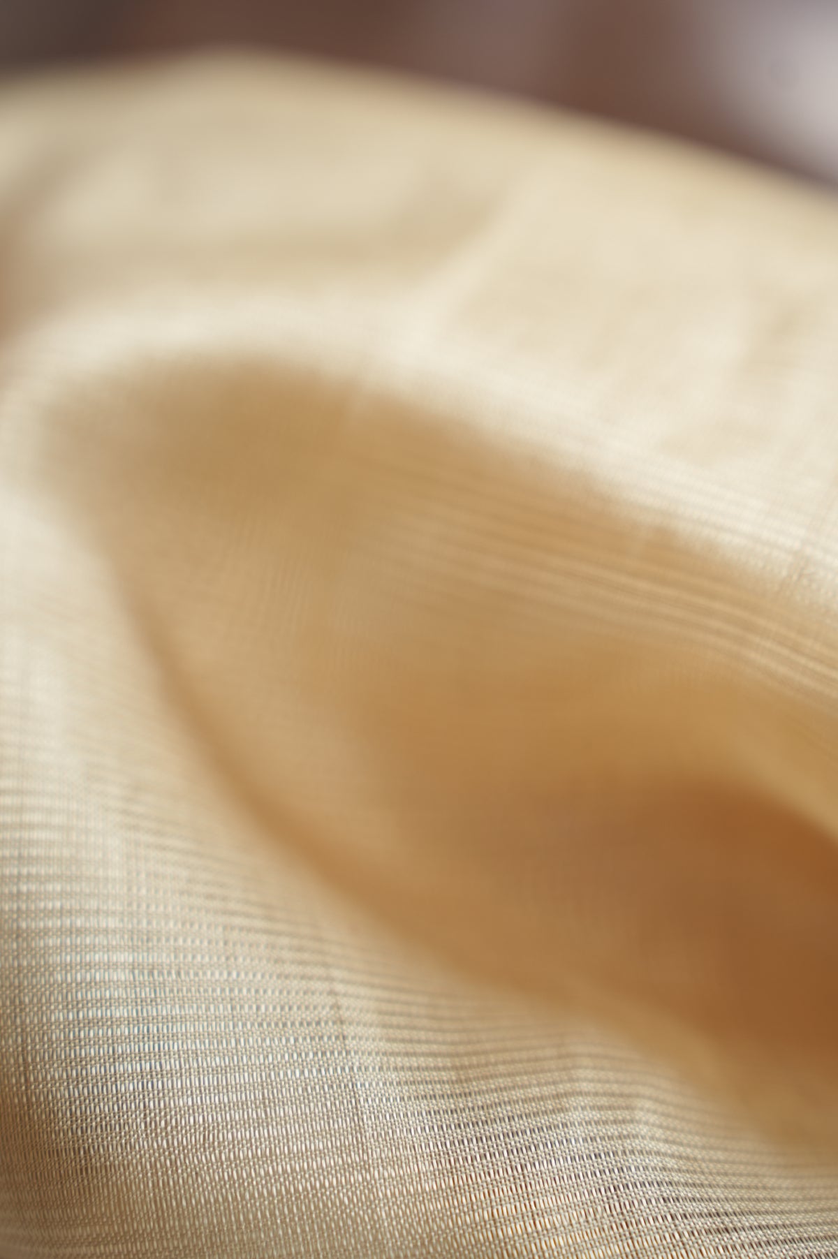 Soft Butter Yellow with Lavender Border Mangalagiri Silk Cotton Saree