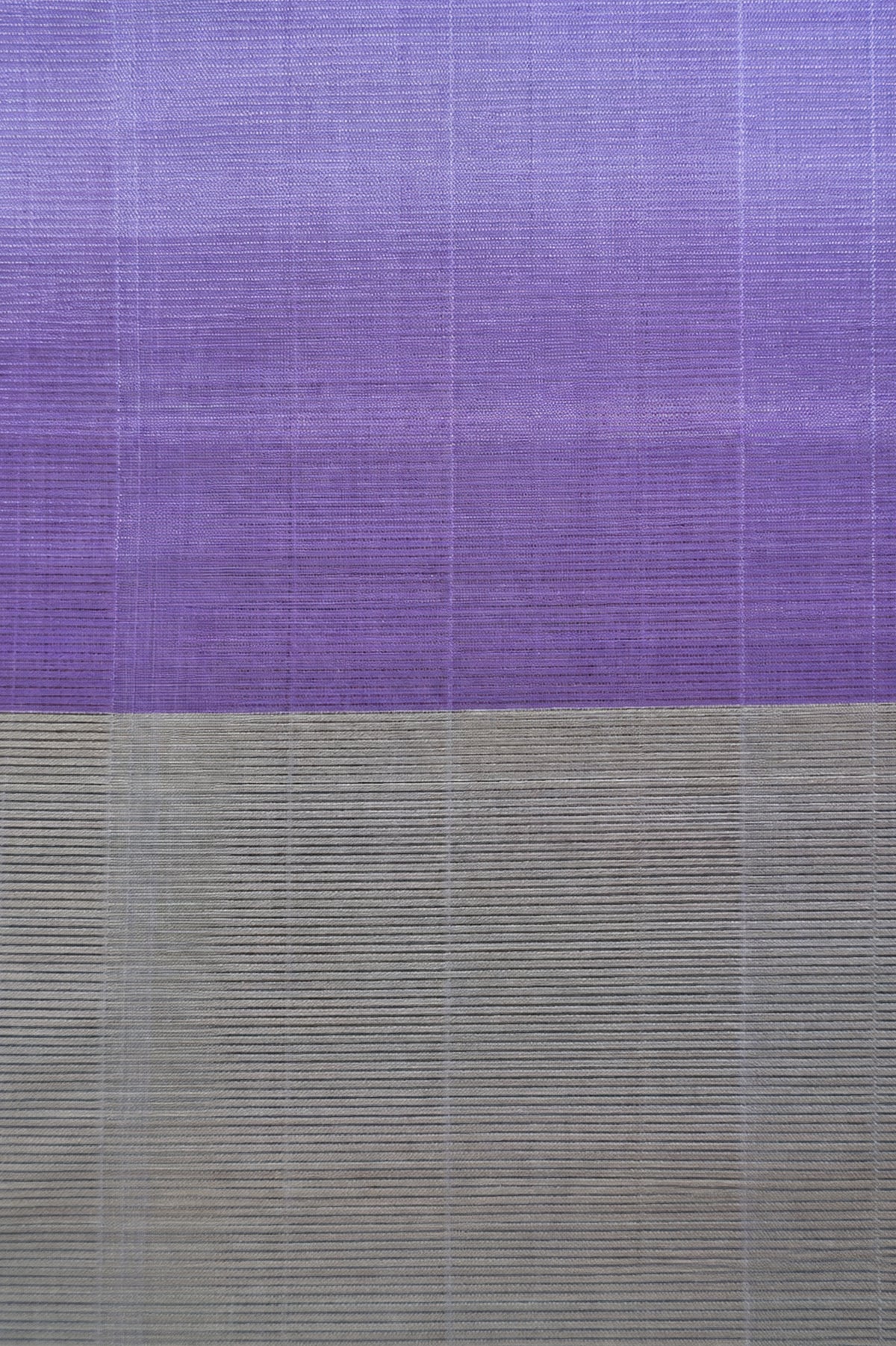 Soft Butter Yellow with Lavender Border Mangalagiri Silk Cotton Saree