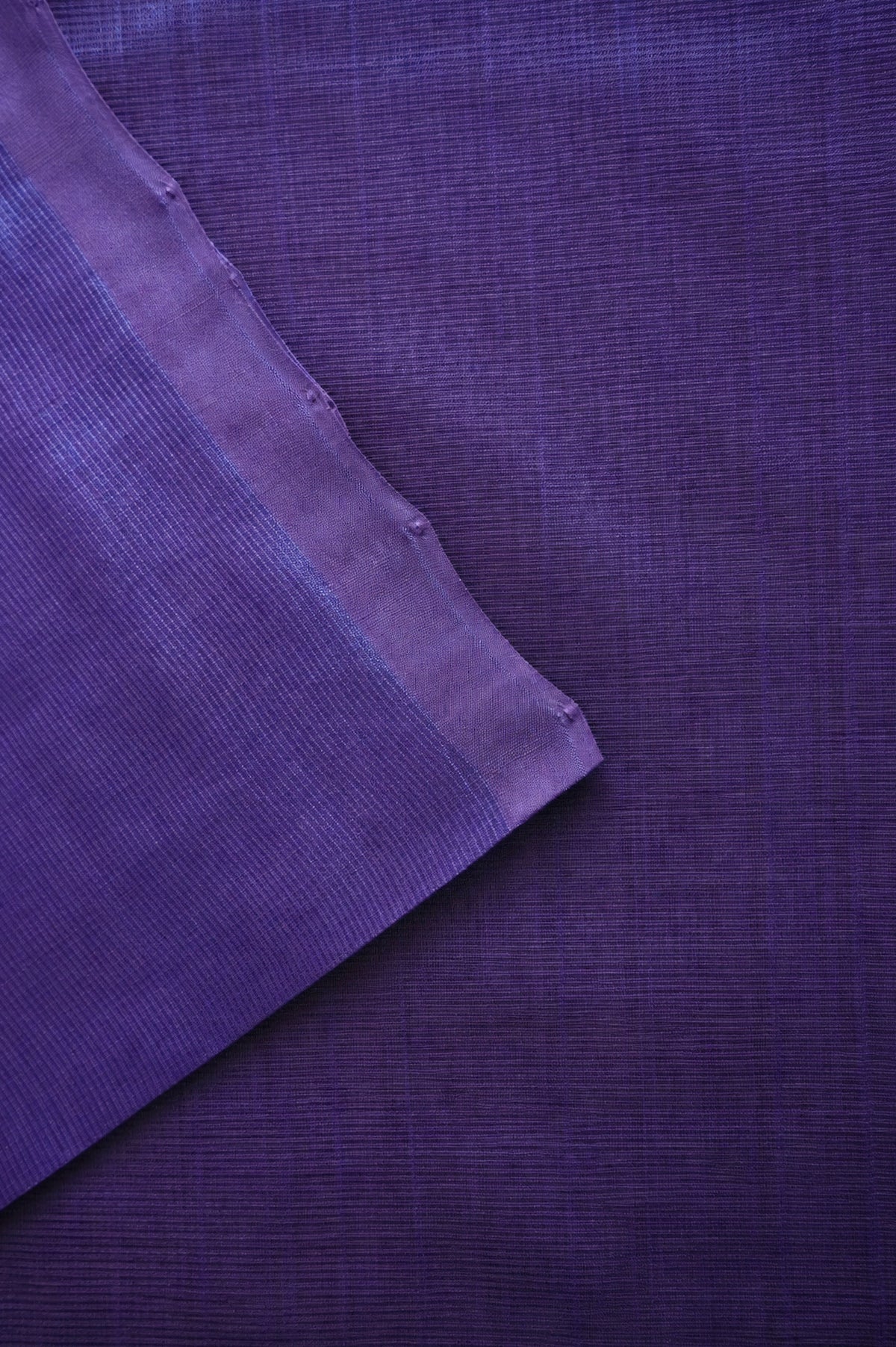 Lavender Purple Mangalagiri Silk Cotton Saree