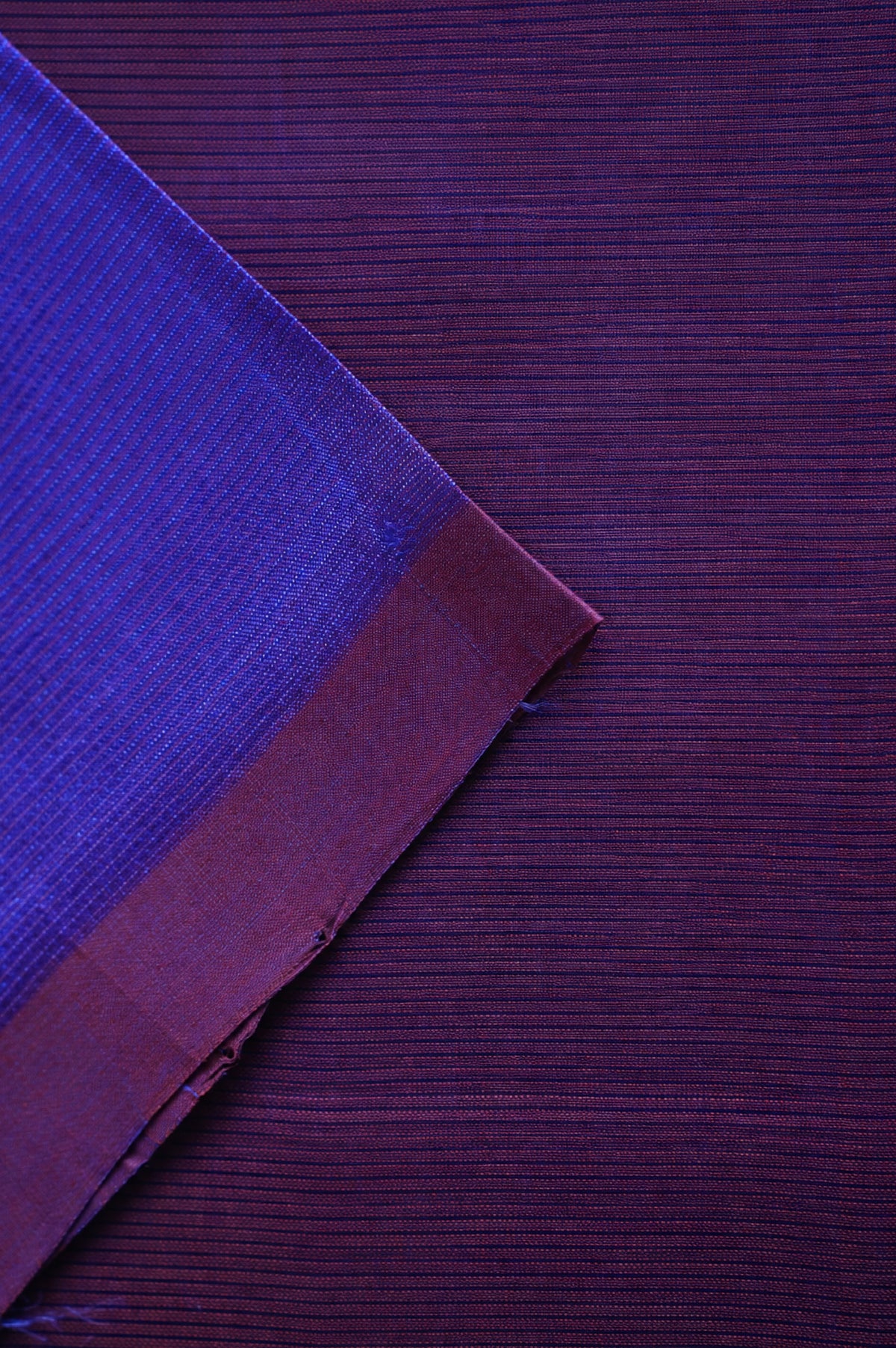 Royal Purple Mangalagiri Silk Cotton Saree