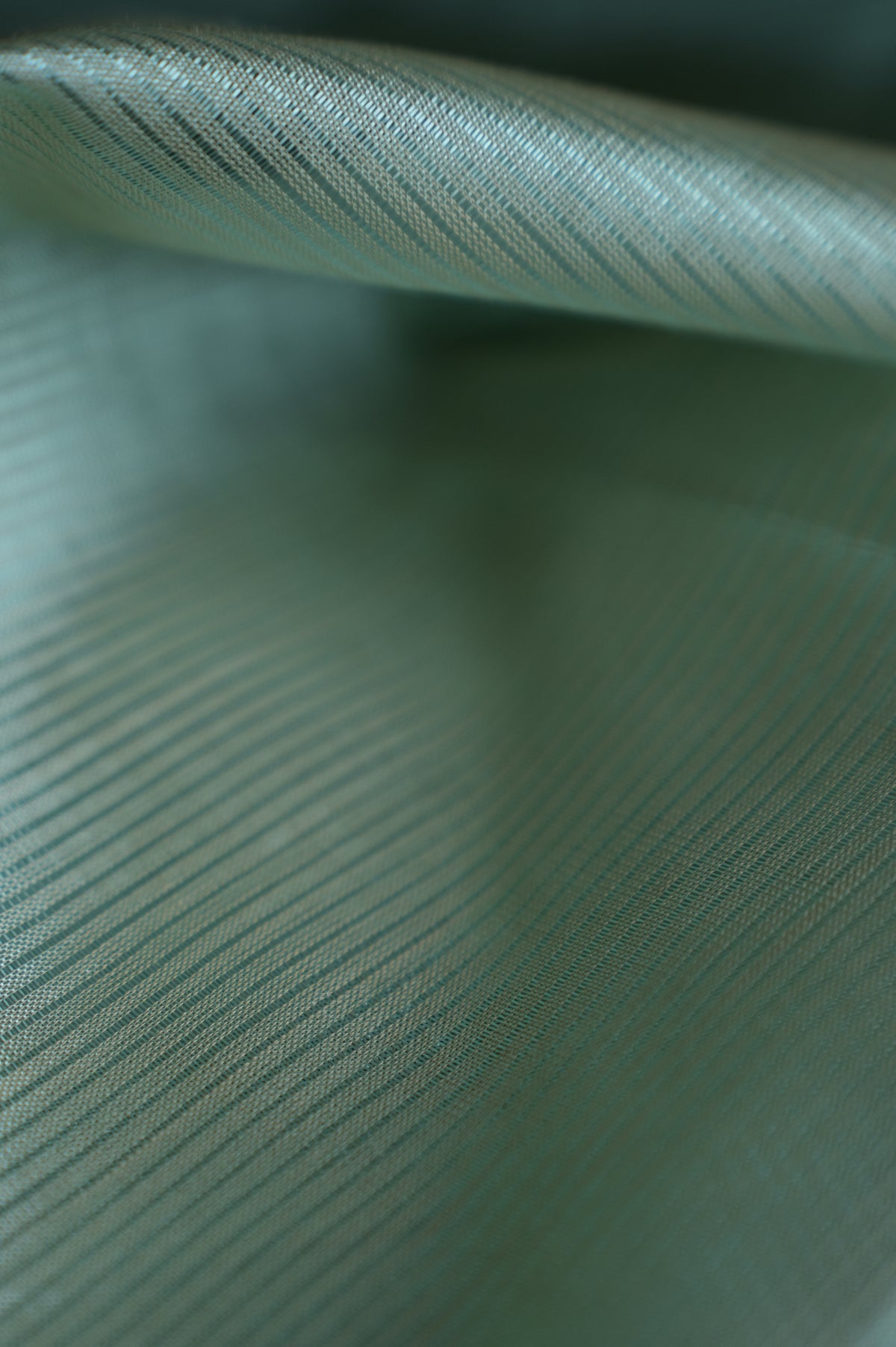 Pastel Sage Green Mangalagiri Silk Cotton Saree with Broad Silver Zari Border