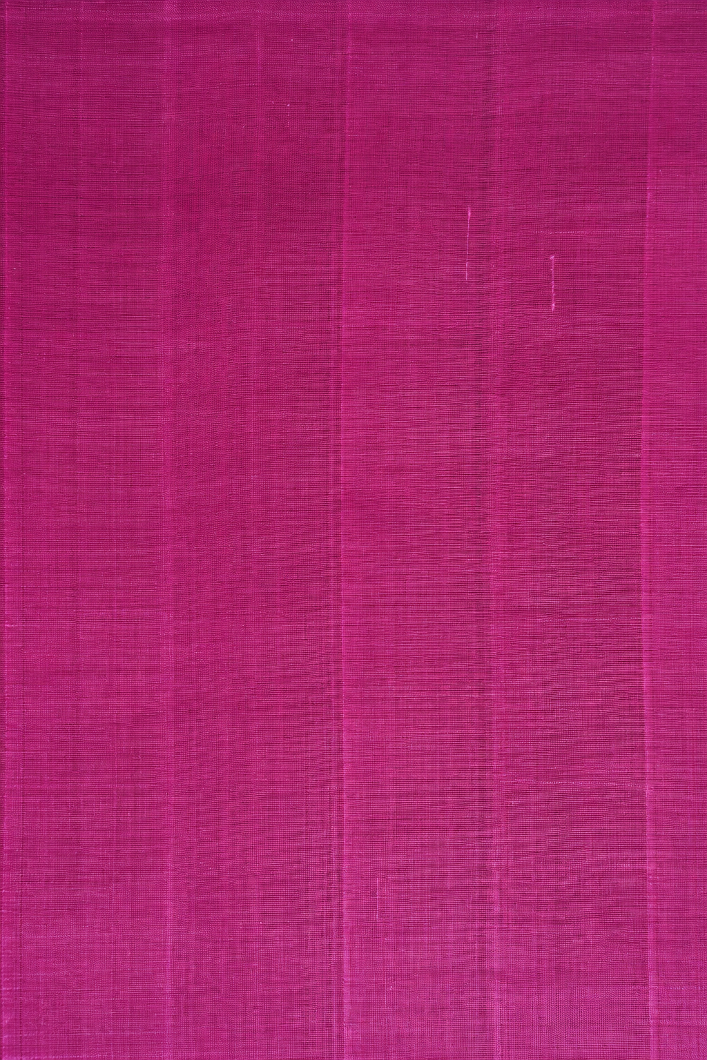 Hot Pink Plain Mangalagiri Silk Cotton Saree
