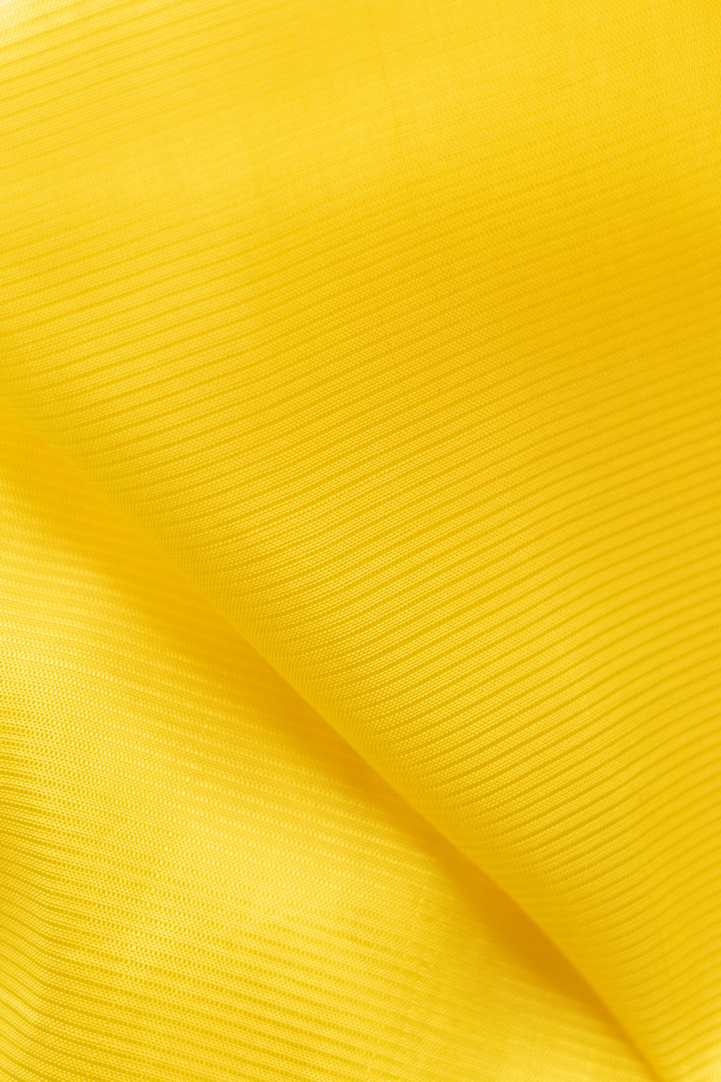 Yellow Plain Mangalagiri Silk Cotton Saree