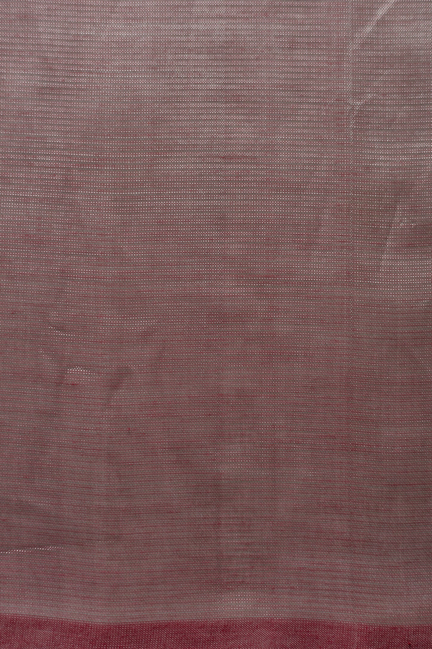 Light Burgundy Plain Mangalagiri Silk Cotton Saree