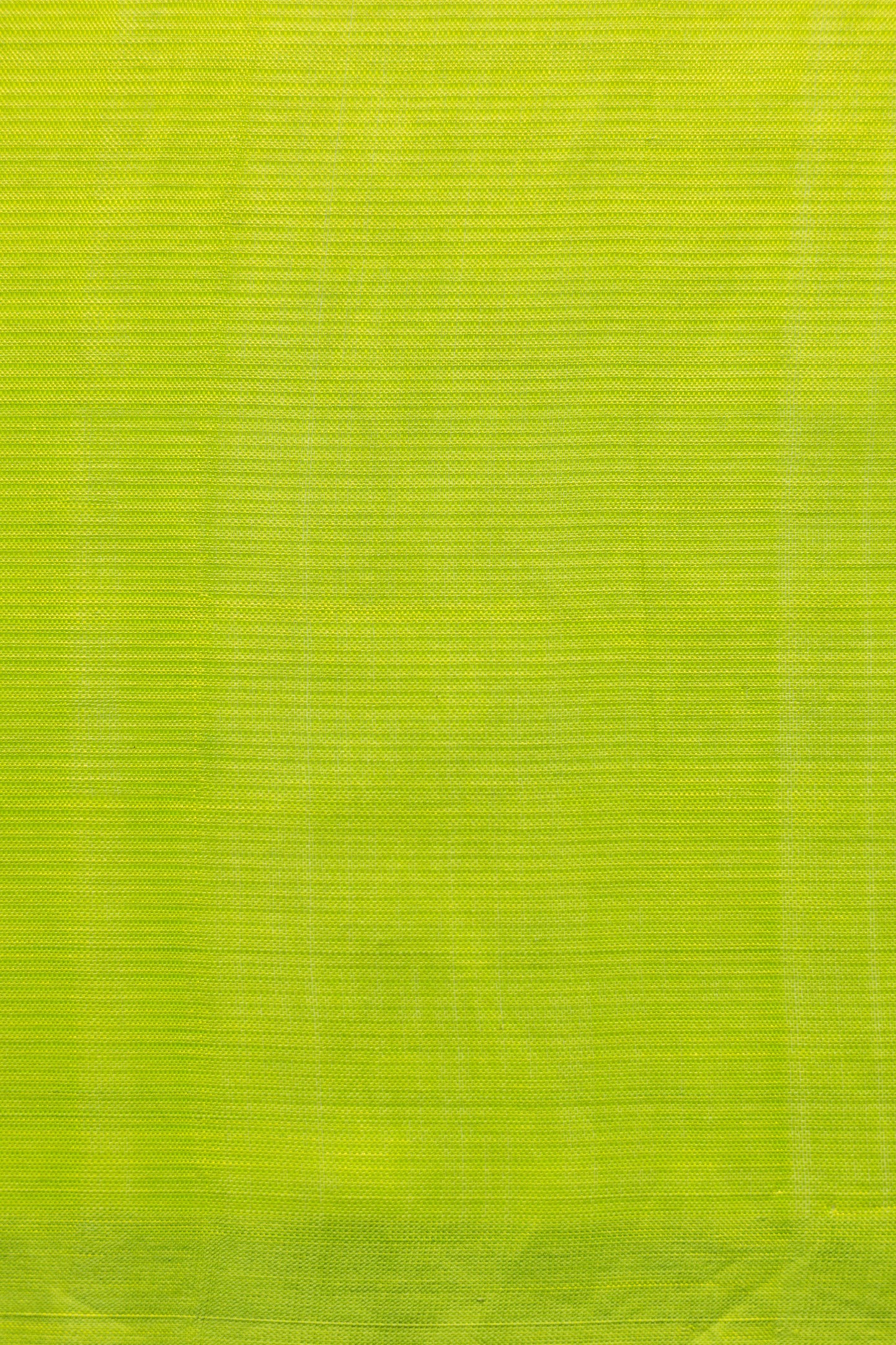 Parrot Green Plain Mangalagiri Silk Cotton Saree