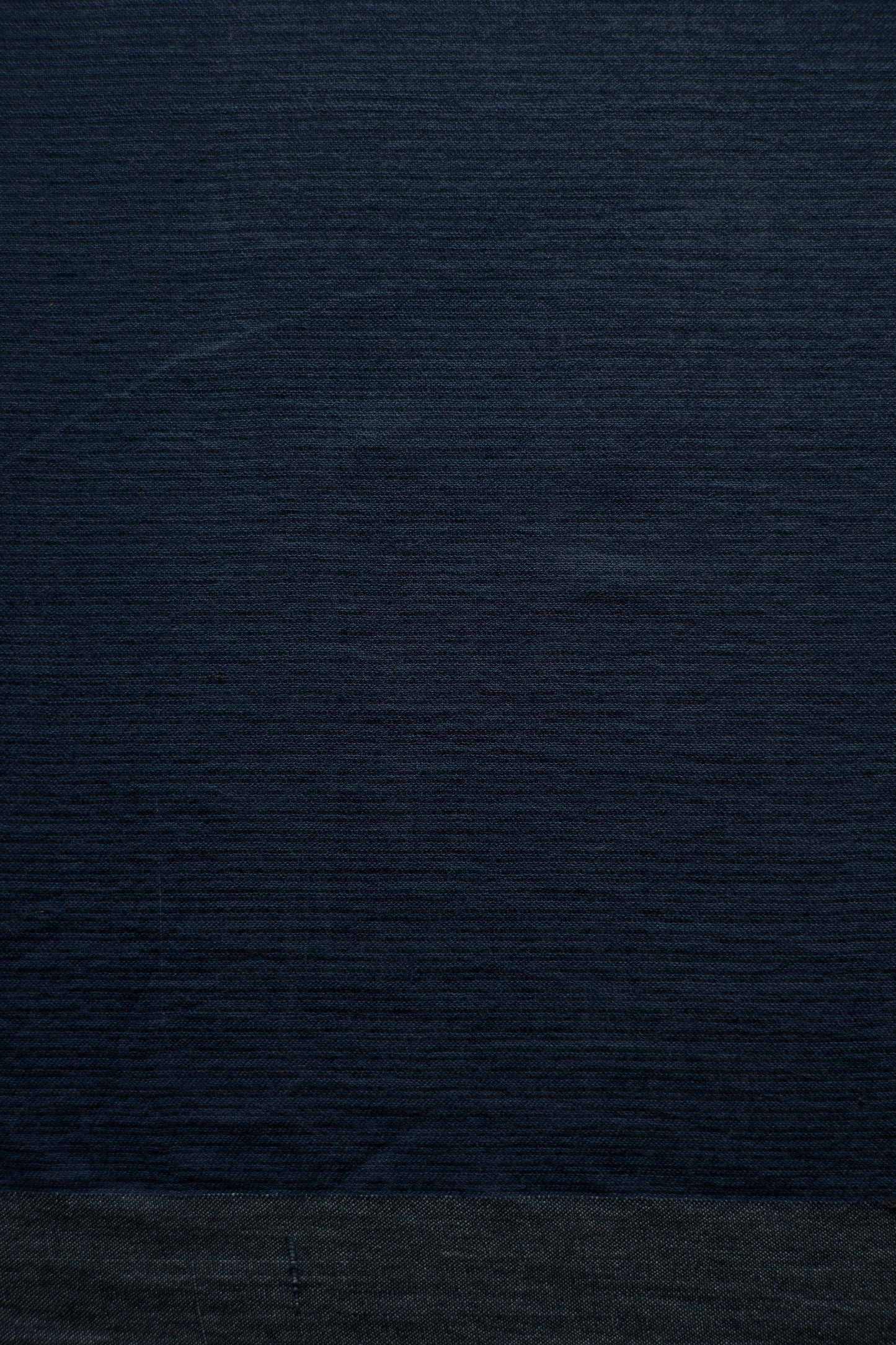 Dark Navy Blue Kota Cotton with Kuchi Checks Saree