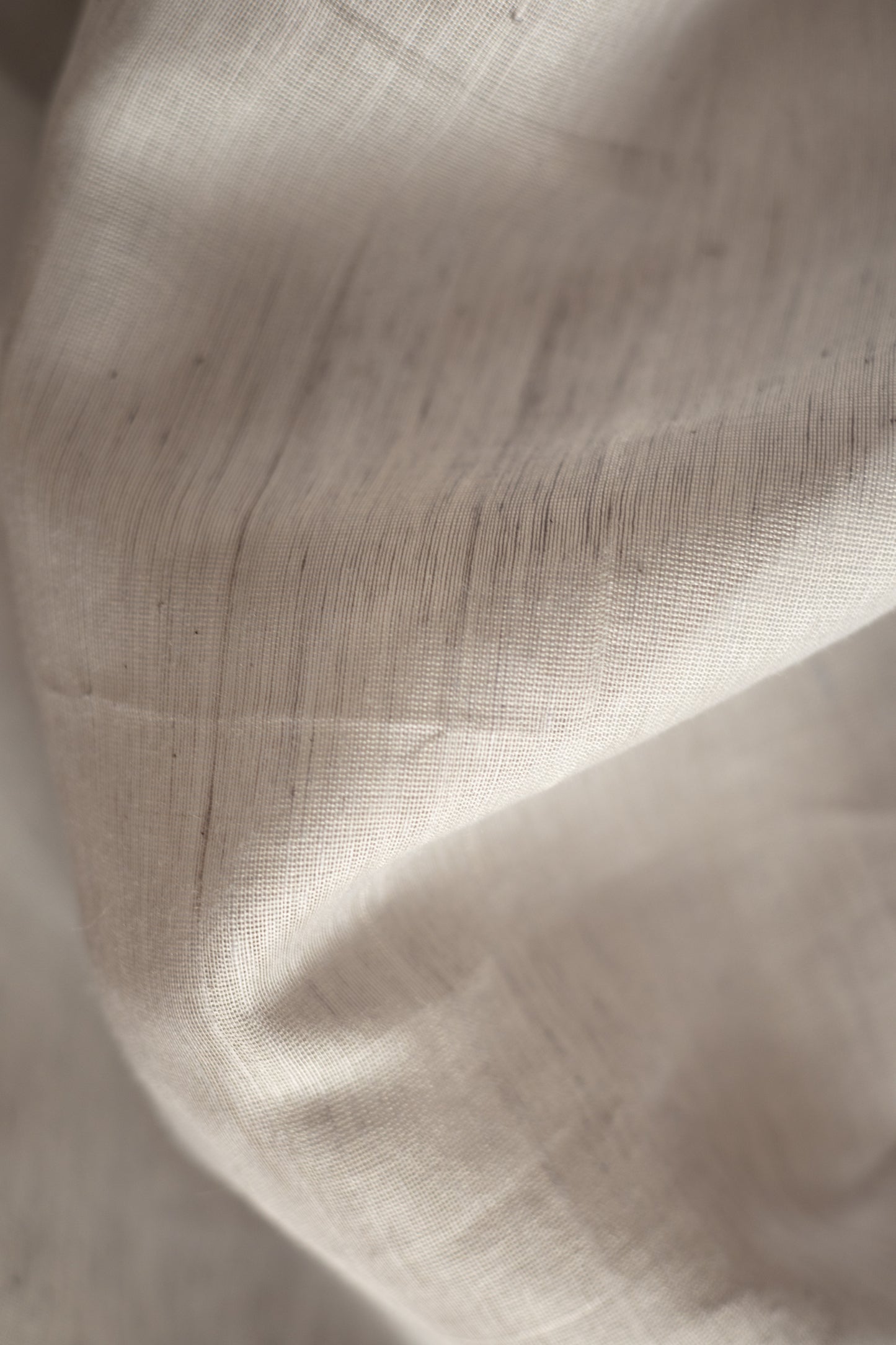 Grey Silk Cotton Saree with Random Khapa Striped Saree