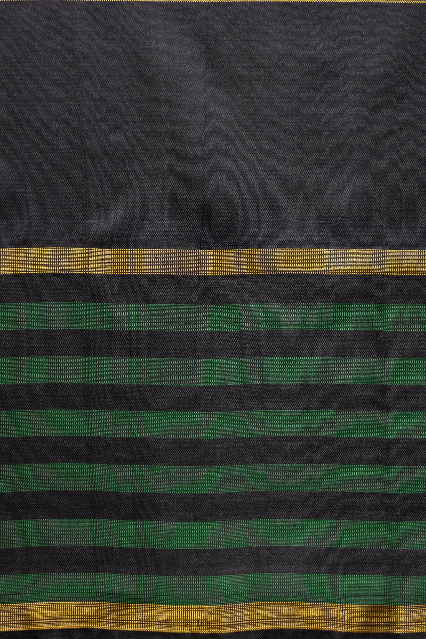Pink with Green and Black Border with Malli Moggu Motif Kanjivaram Silk Saree