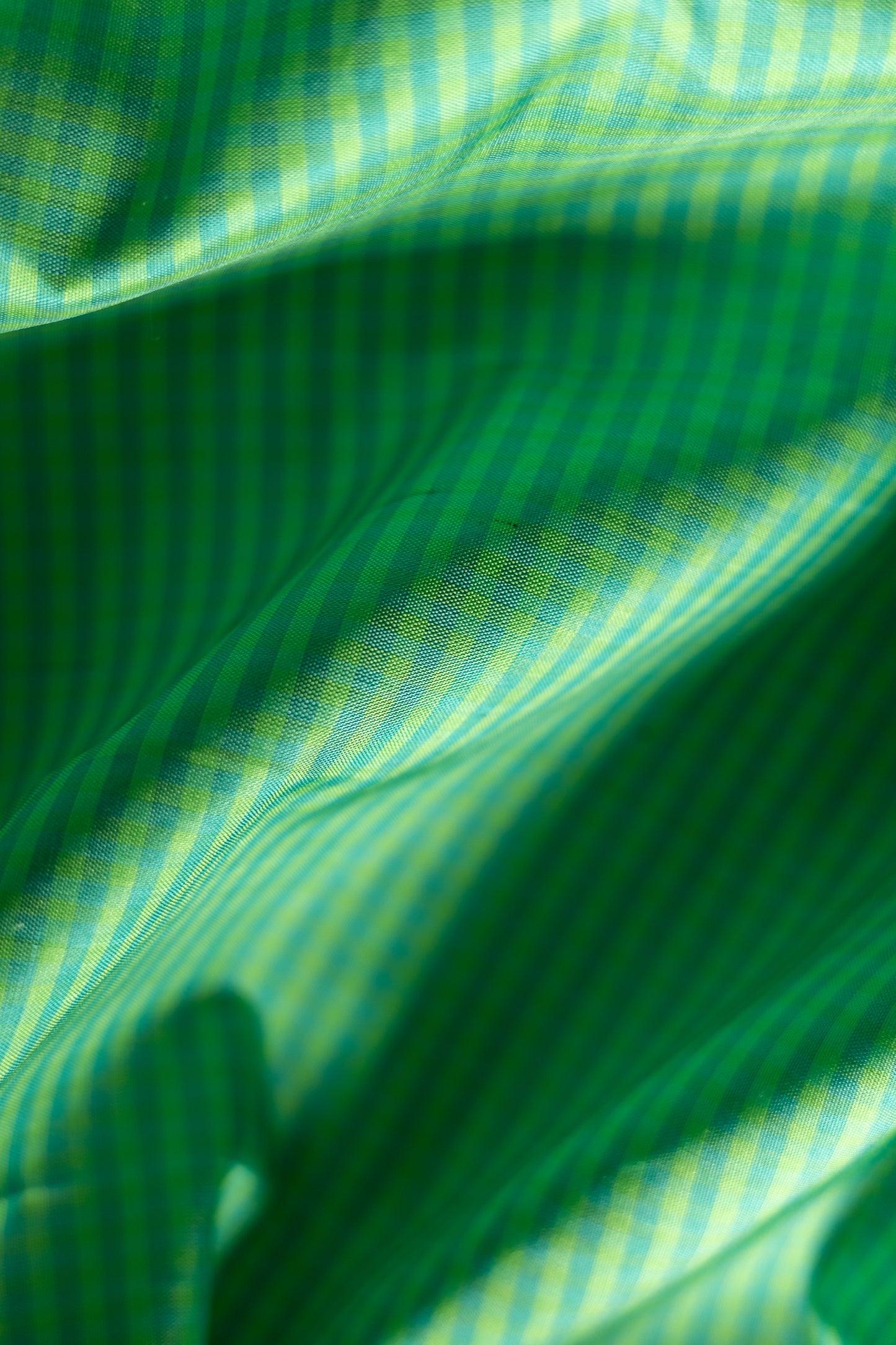 Turquoise Green with Royal Blue Temple Border Kanjivaram Silk Saree