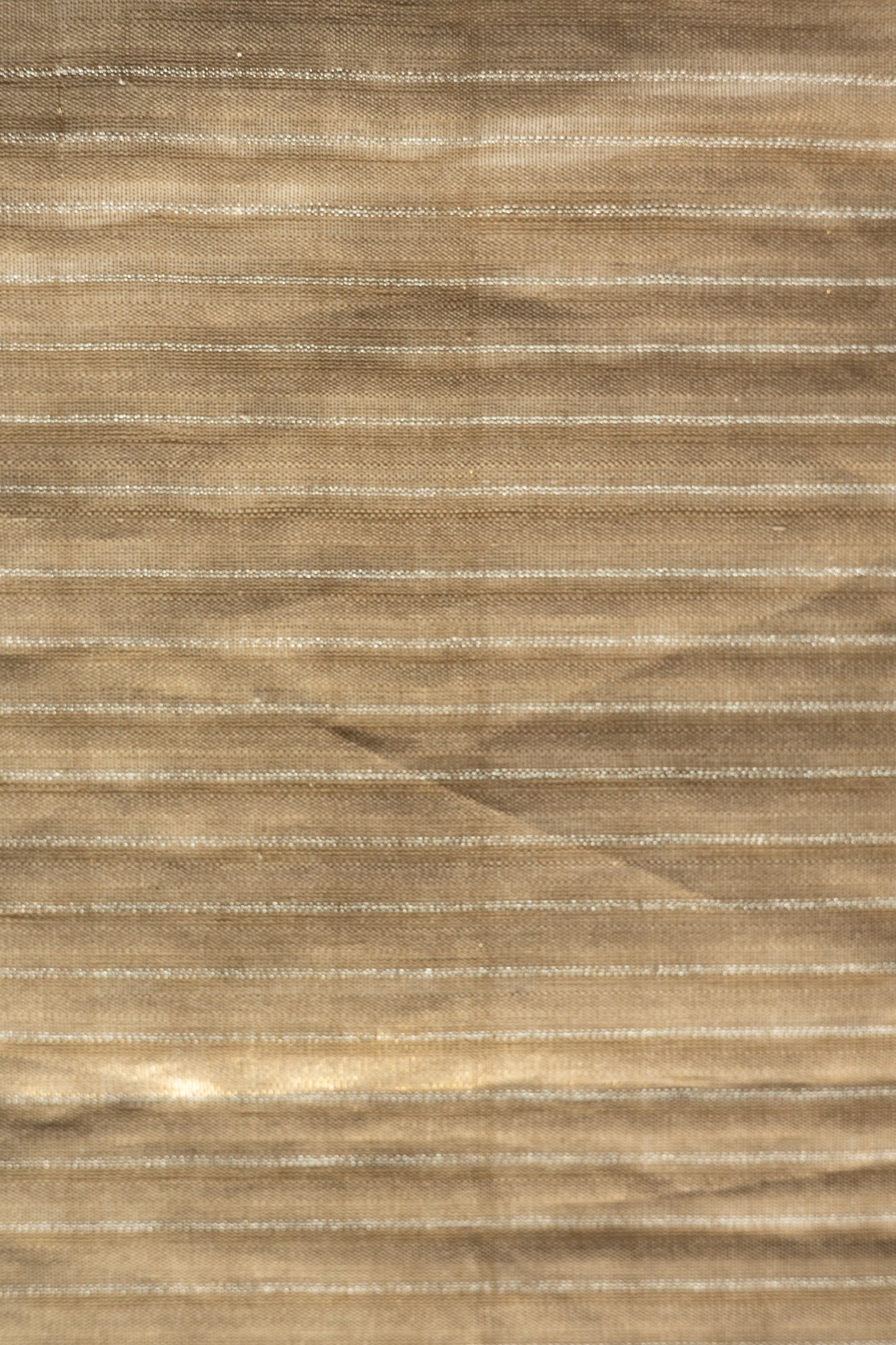 Light Brown All Over Small Checks Komarapalayam Silk Saree