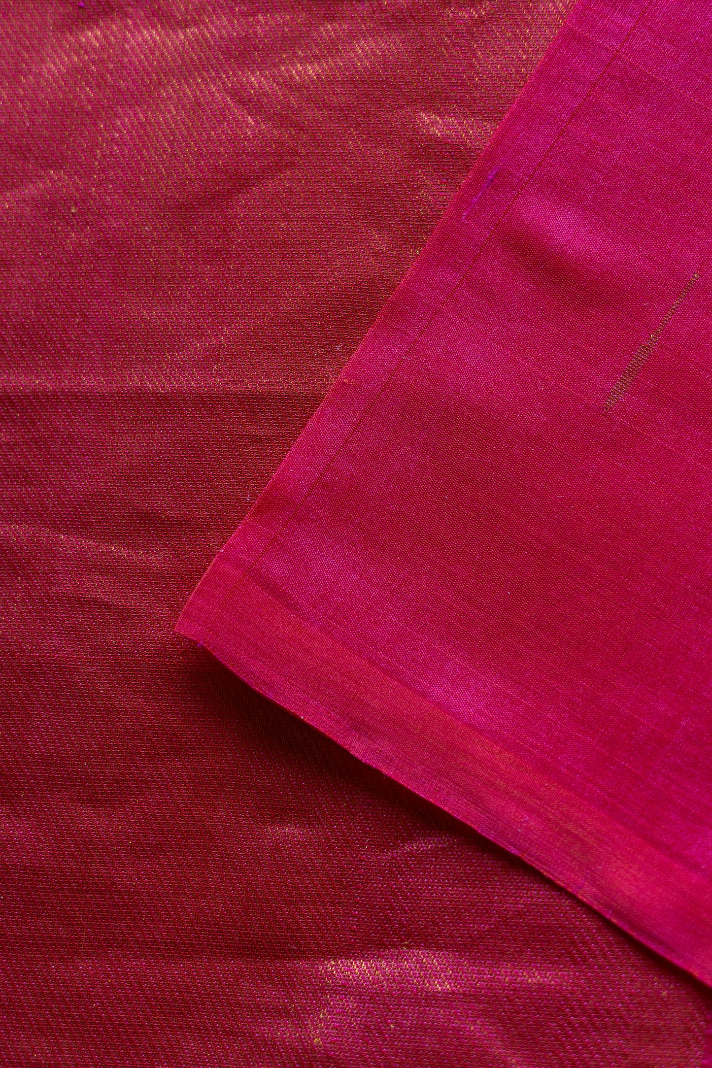 Pink Komarapalayam Silk with Malli Moggu Motifs and Gold Zari Pallu Saree