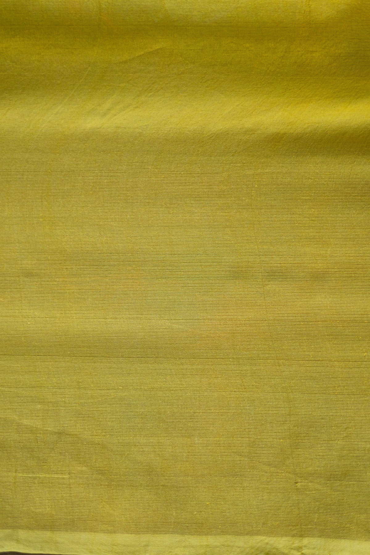 Yellow Leno Silk Organza with Blue Pallu Saree