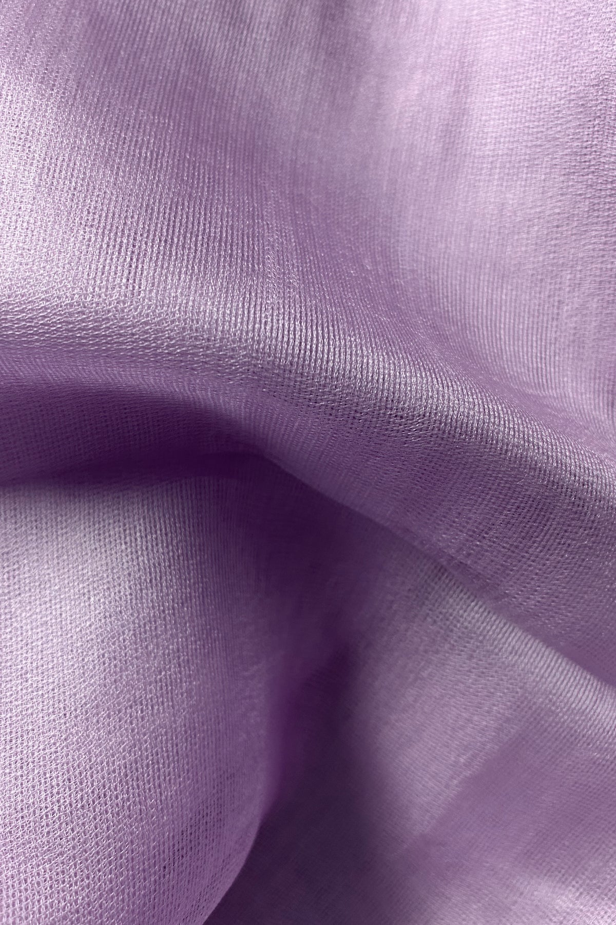 Lilac Leno Silk Organza Saree