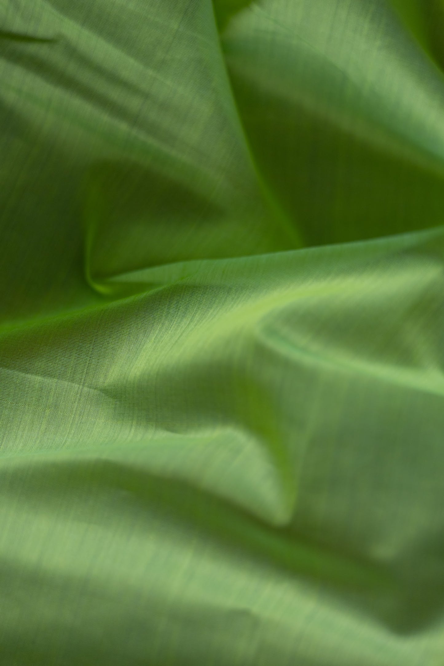 Green Maheswari Silk Plain Body Striped Border Saree
