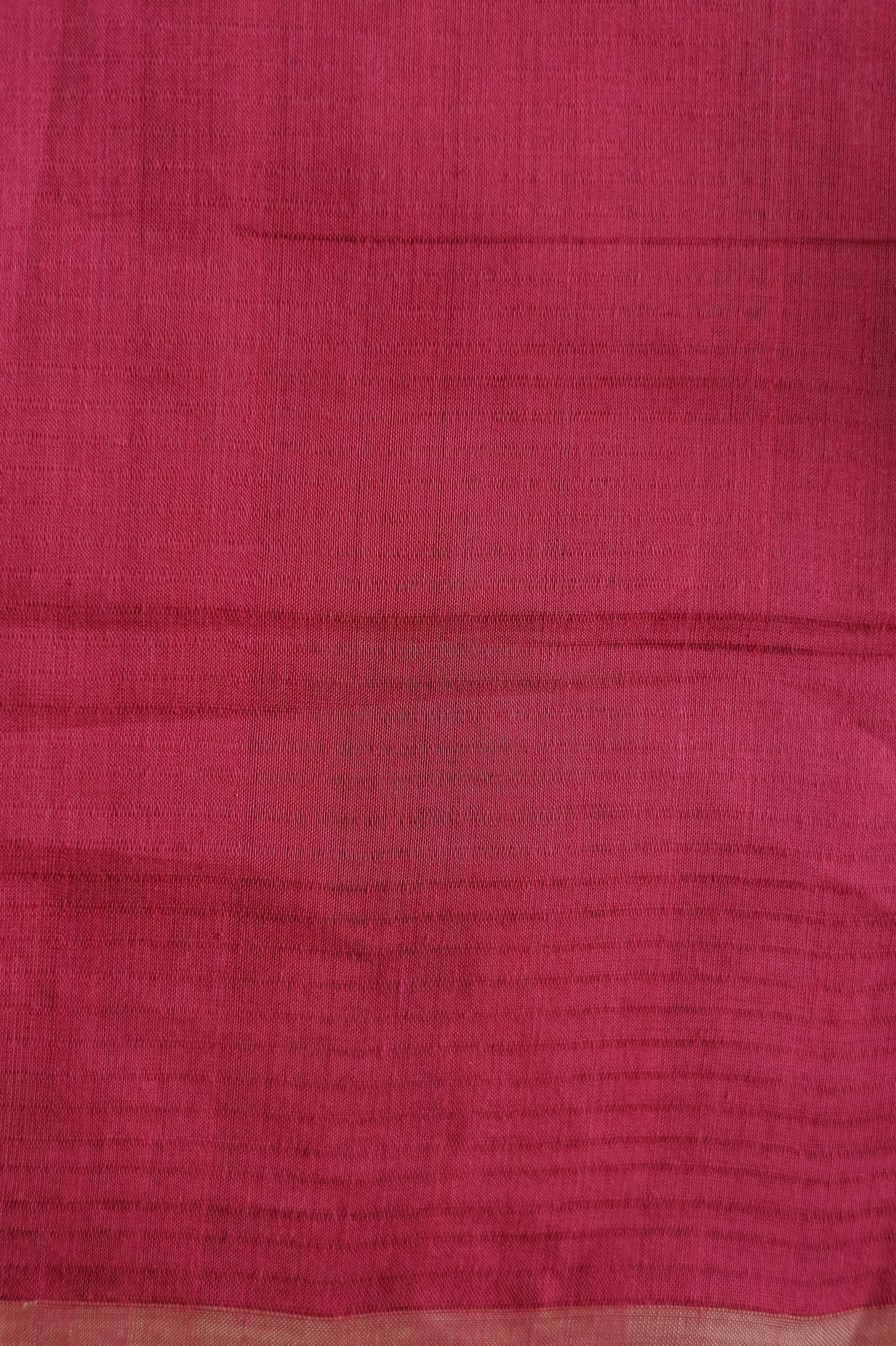 Light Brown and Maroon Striped Pallu  Mangalagiri Cotton Saree