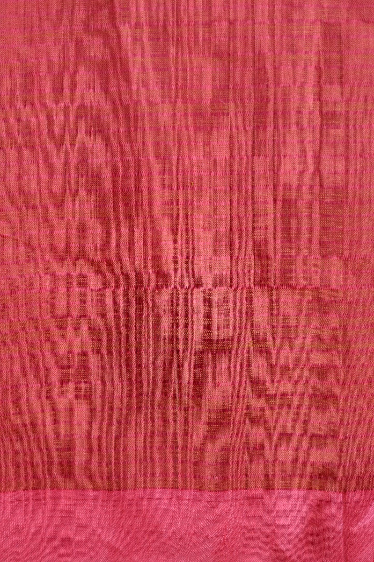 Light Brown and Pink Striped Pallu Mangalagiri Cotton Saree