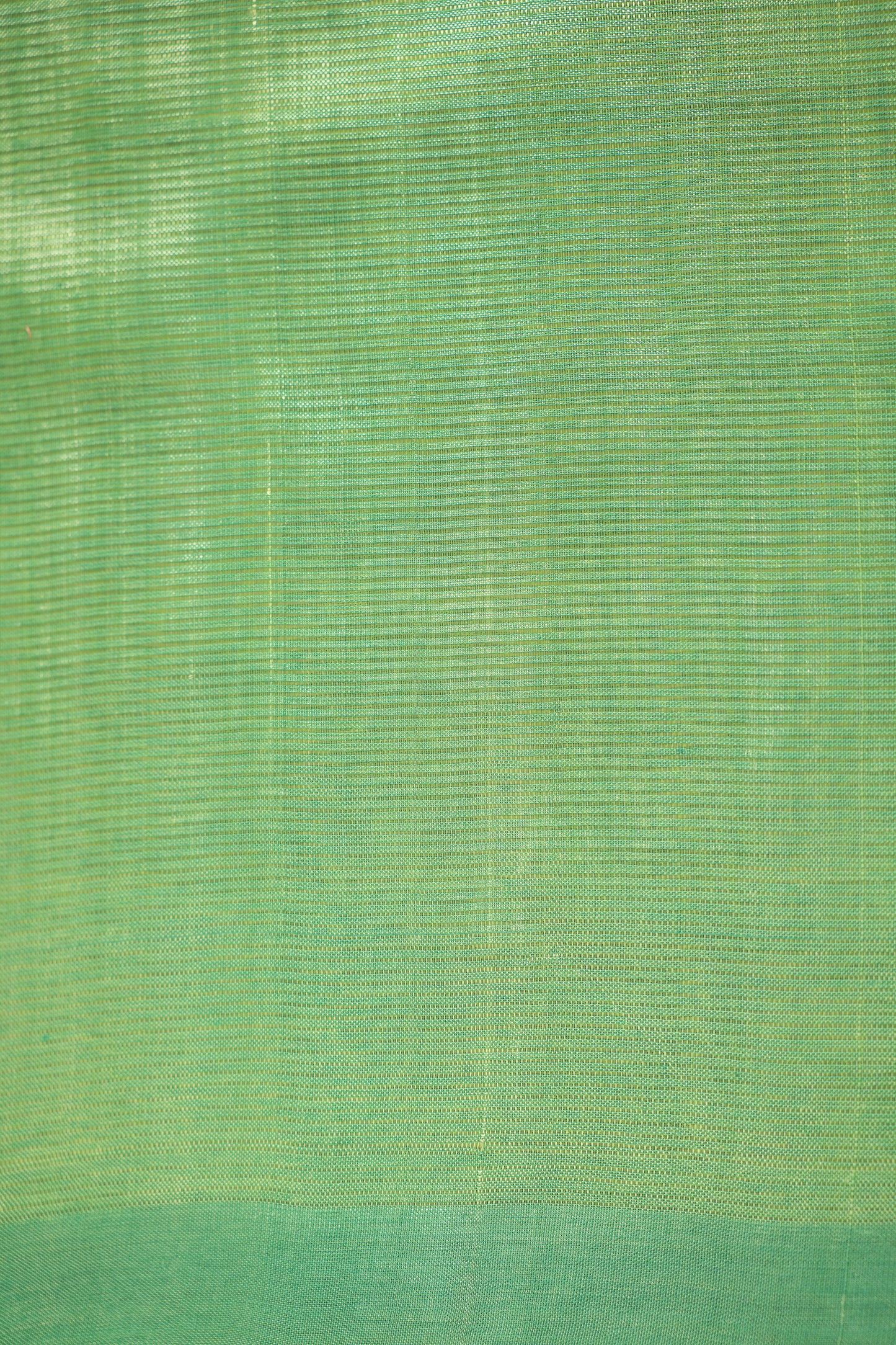 Light Green Plain Mangalagiri Silk Cotton Saree