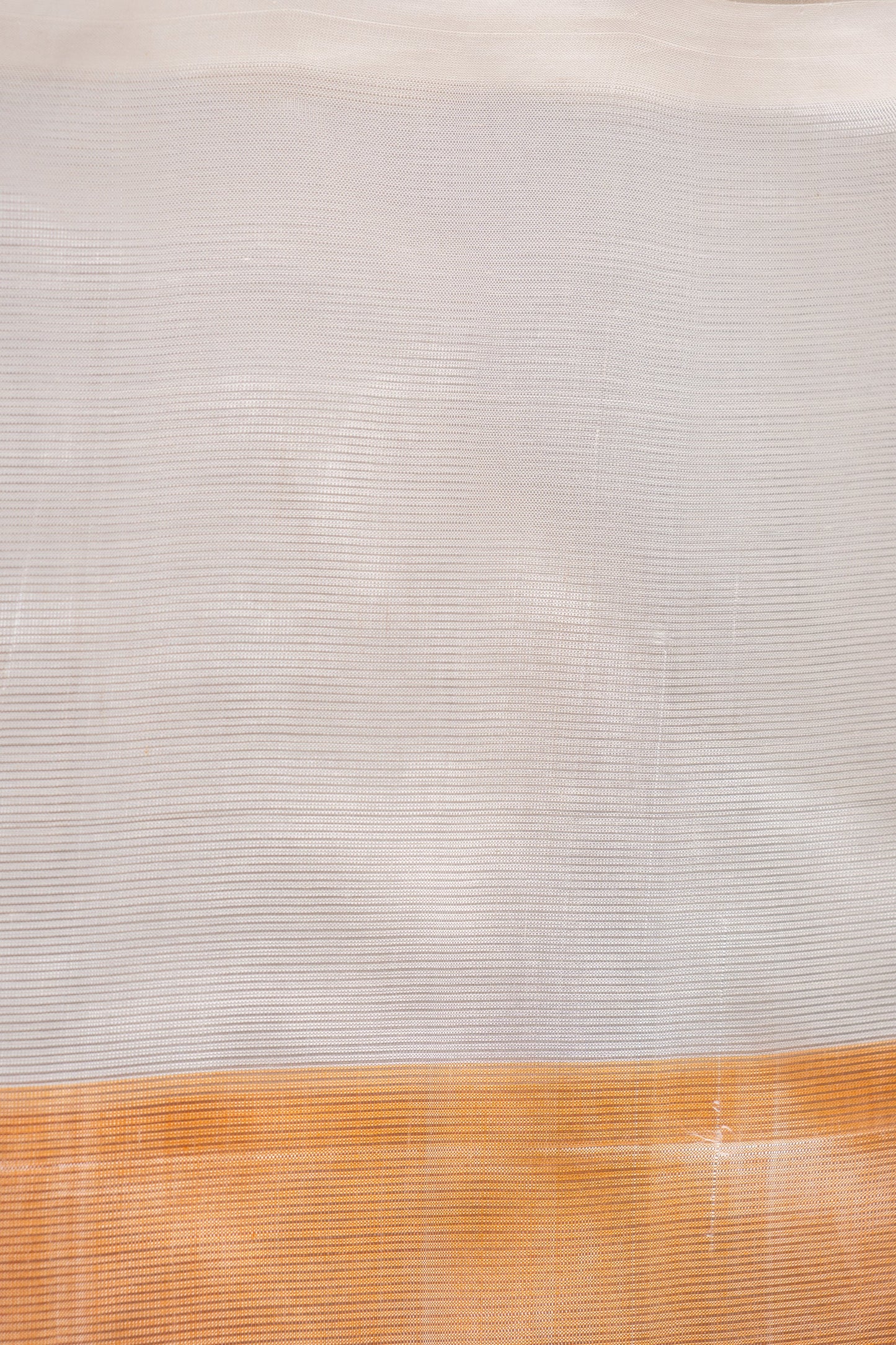 Blush Pink Mangalagiri Silk Cotton Saree with Ivory Pallu