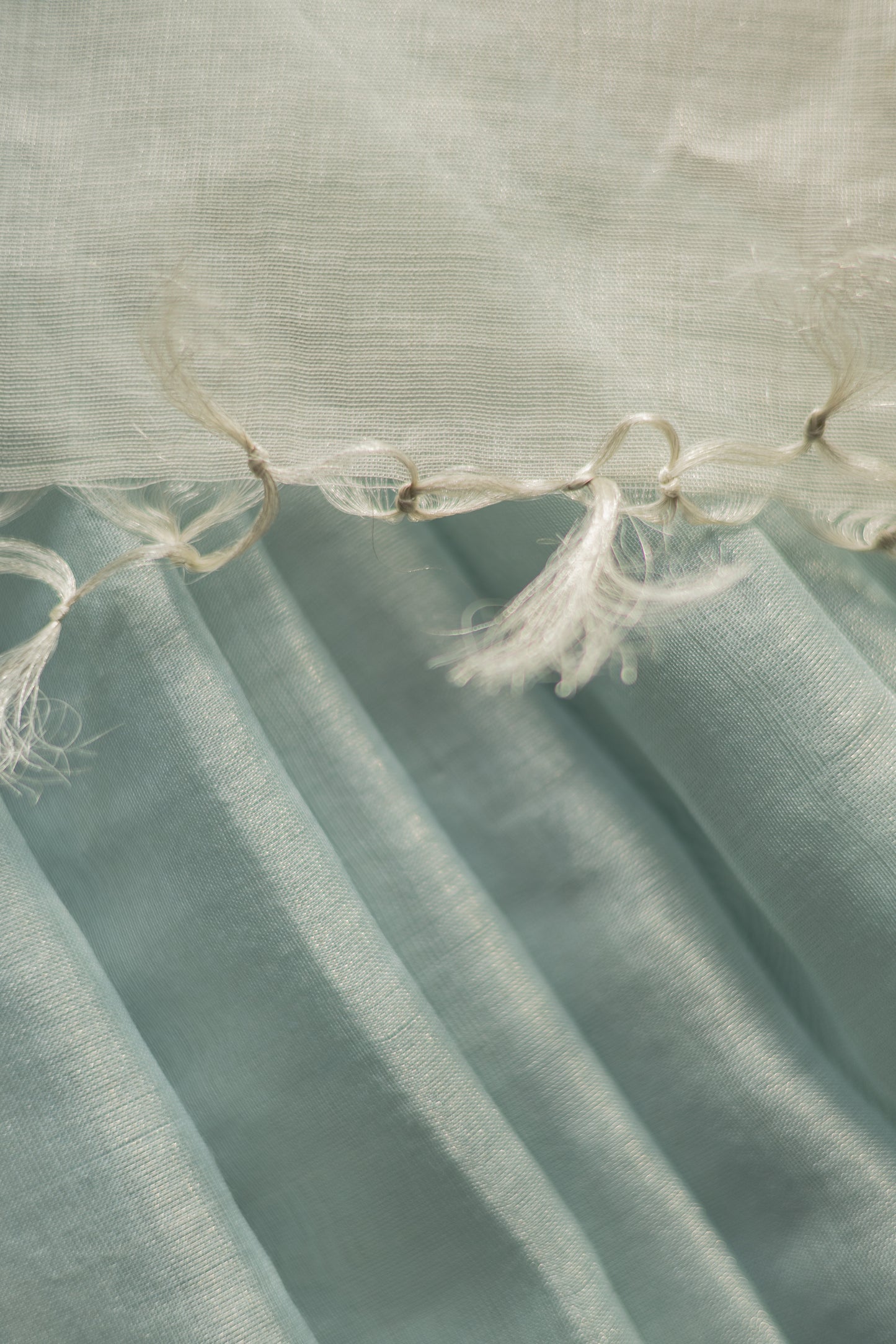 Blue and Silver with Contemporary Pallu Saree