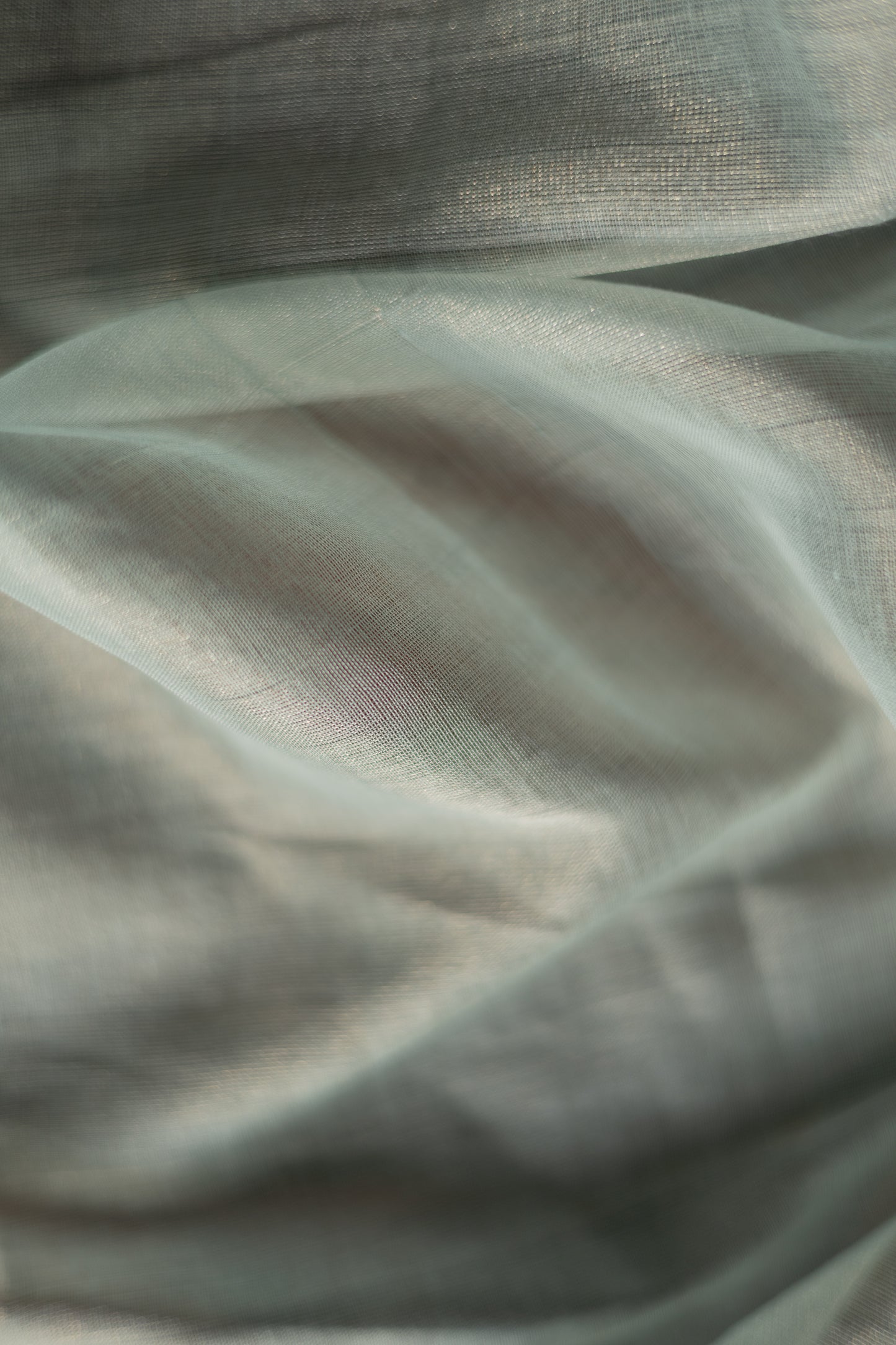 Blue and Silver with Contemporary Pallu Saree