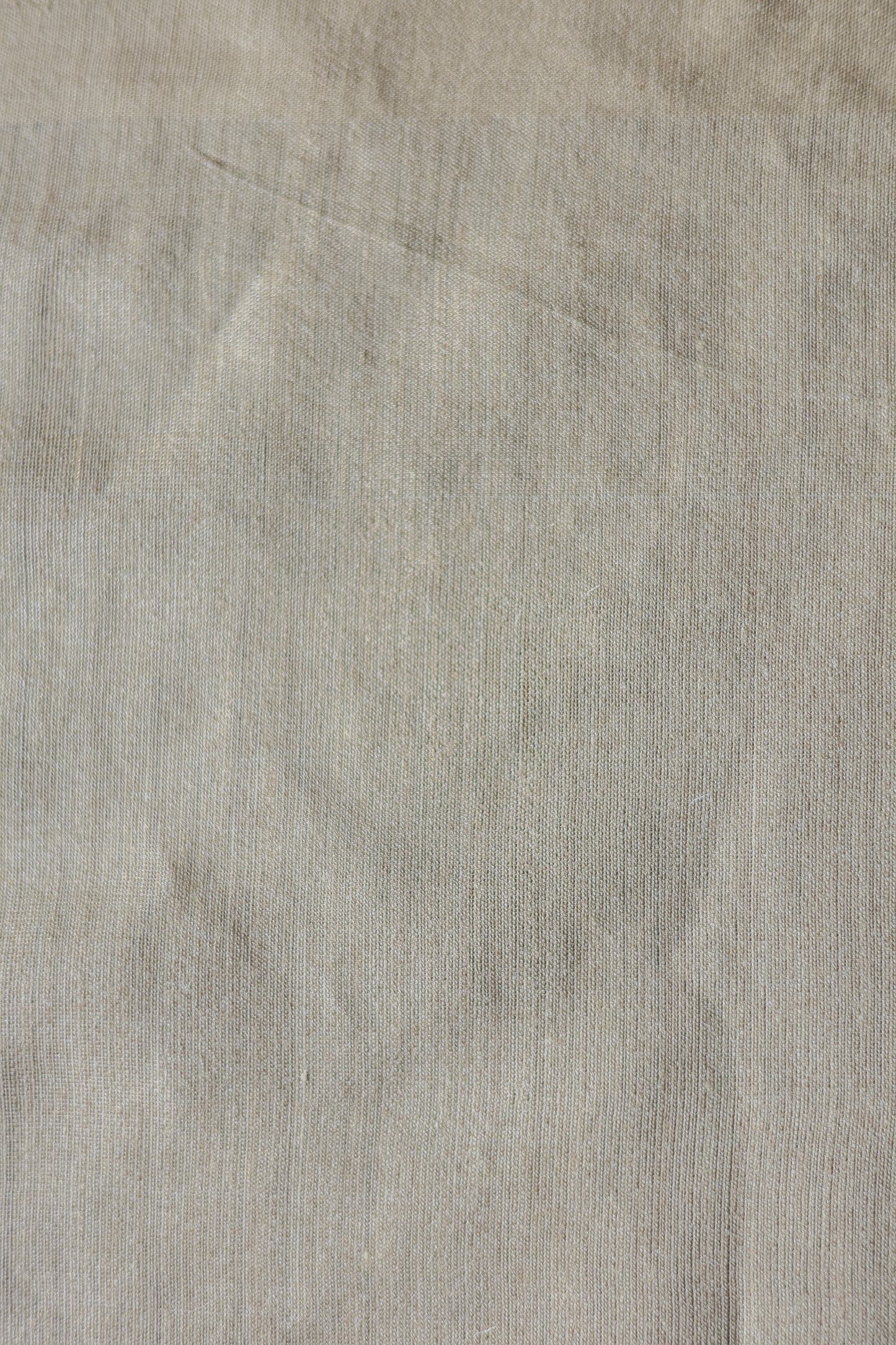 Light Brown and Gold Tussar Moonga Tissue Hexagon Motif Saree