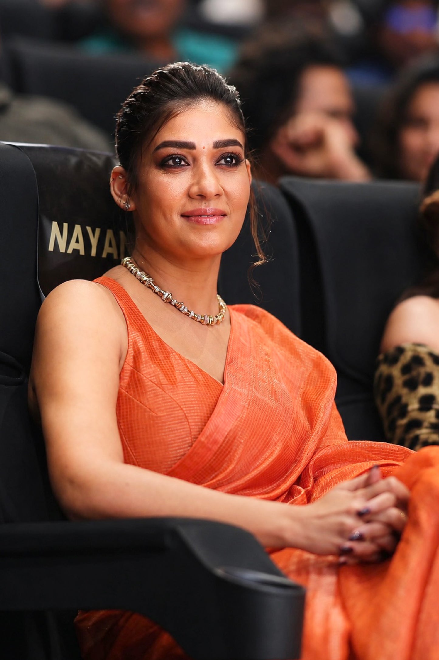 Rust Orange Tissue Silk Cotton Saree