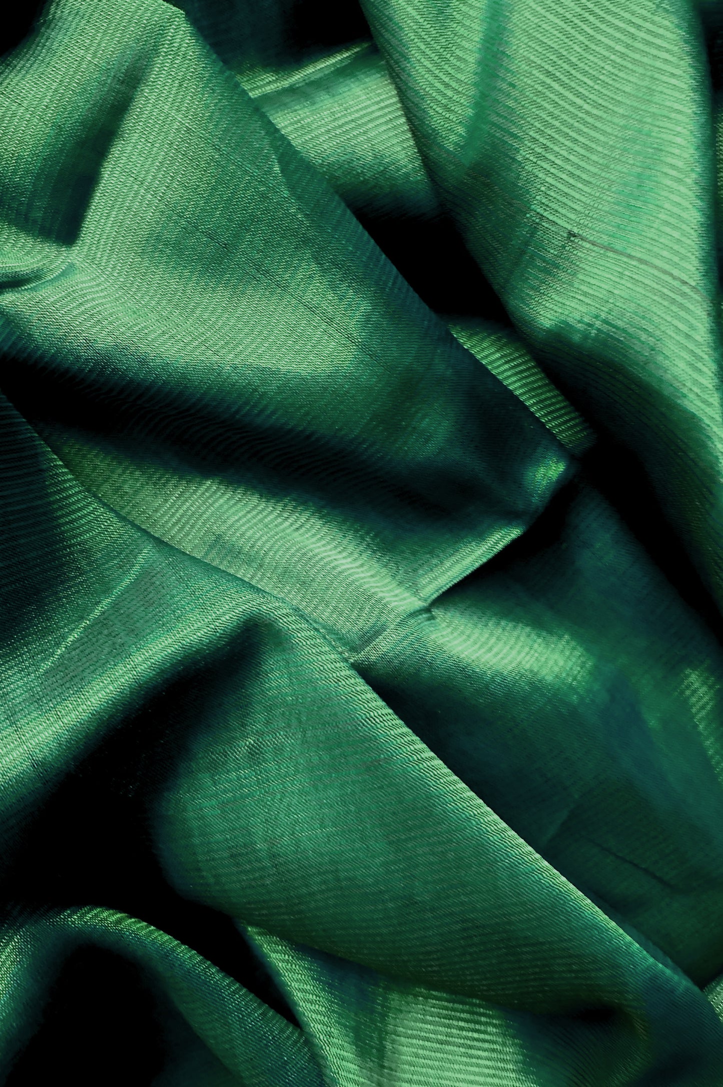 Jewel Green Mangalagiri Silk Cotton Saree