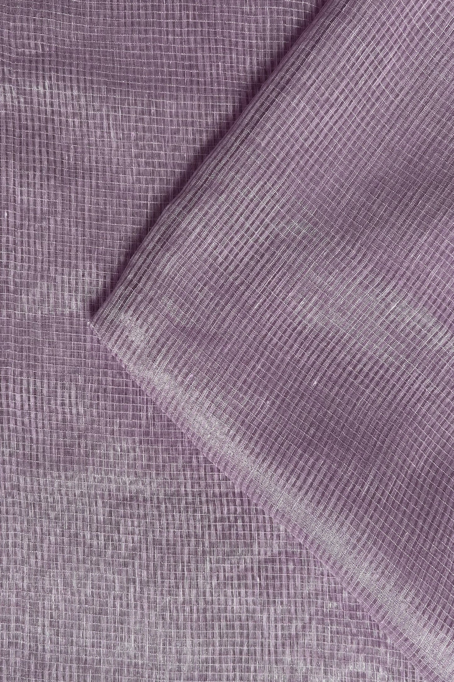 Lavender Tissue Silk Cotton Saree