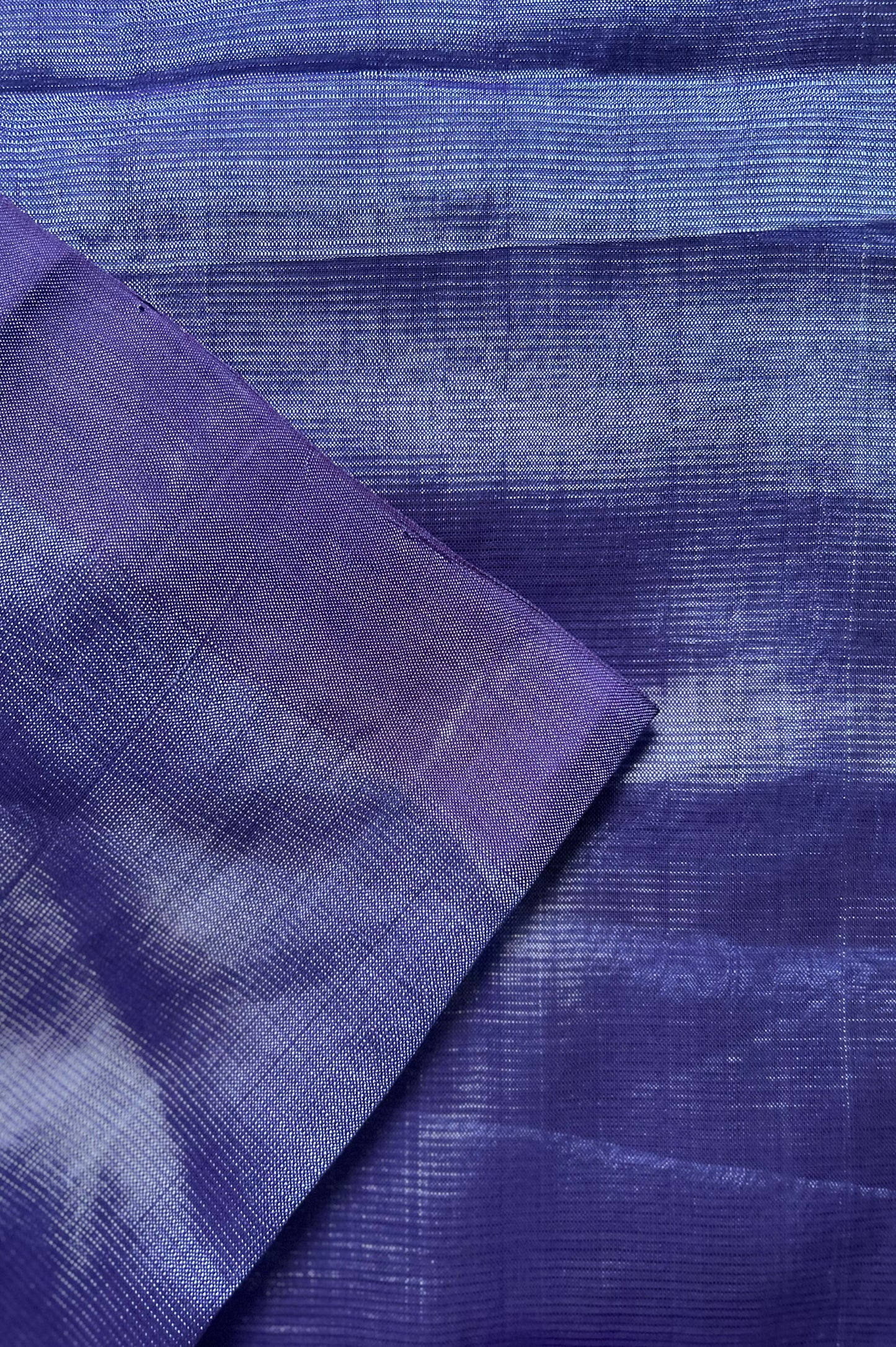 Misty Lavender Mangalagiri Silk Cotton Saree