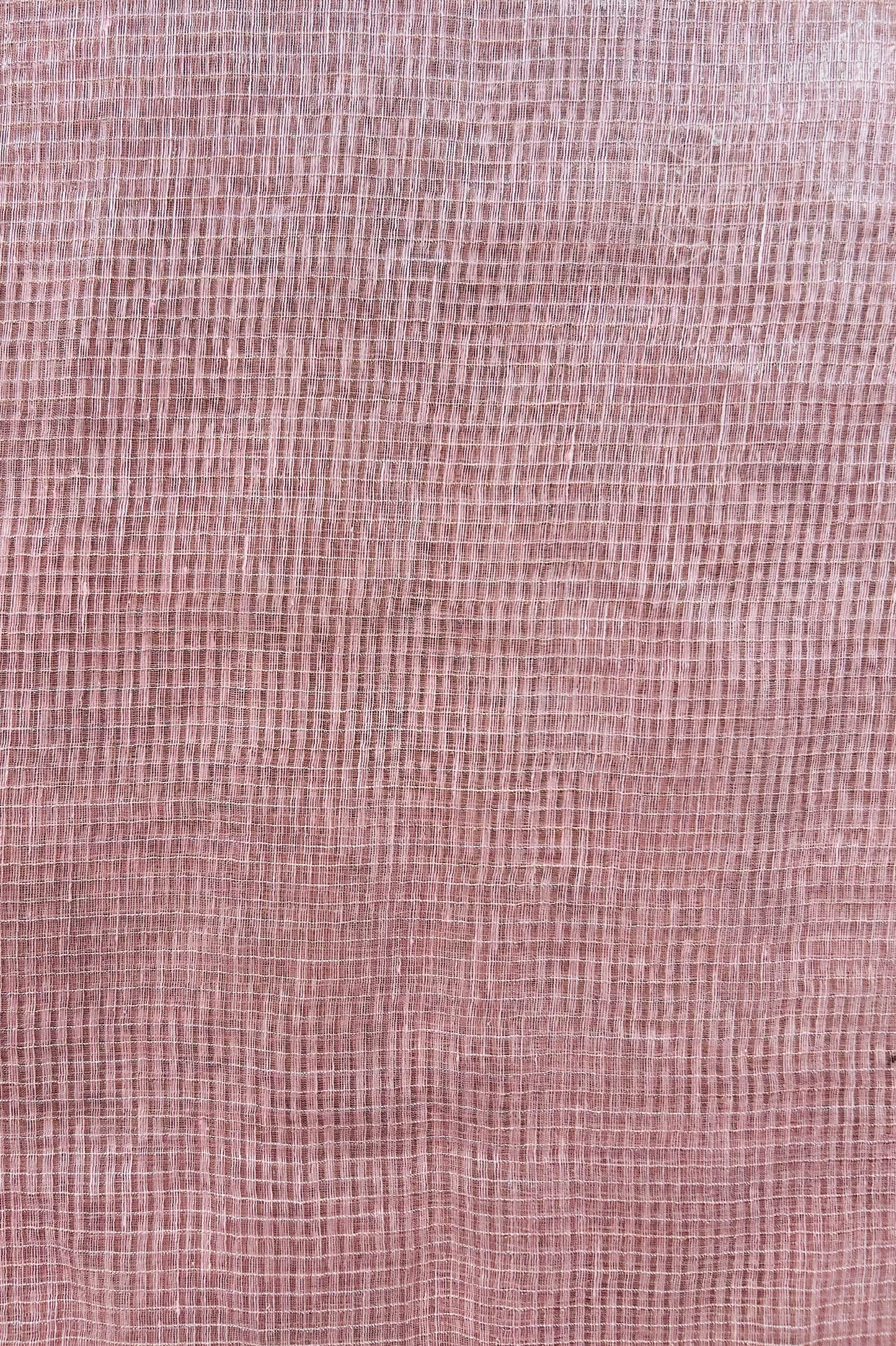Blush Pink Tissue Silk Cotton Saree