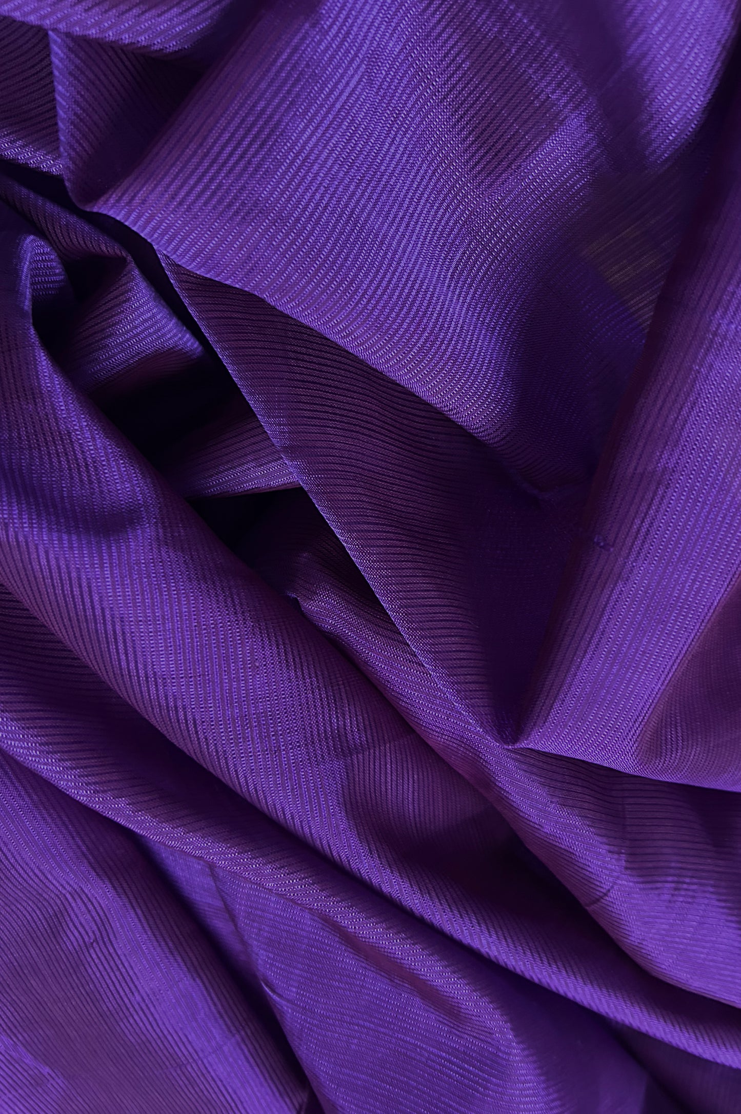 Deep Purple Mangalagiri Silk Cotton Saree