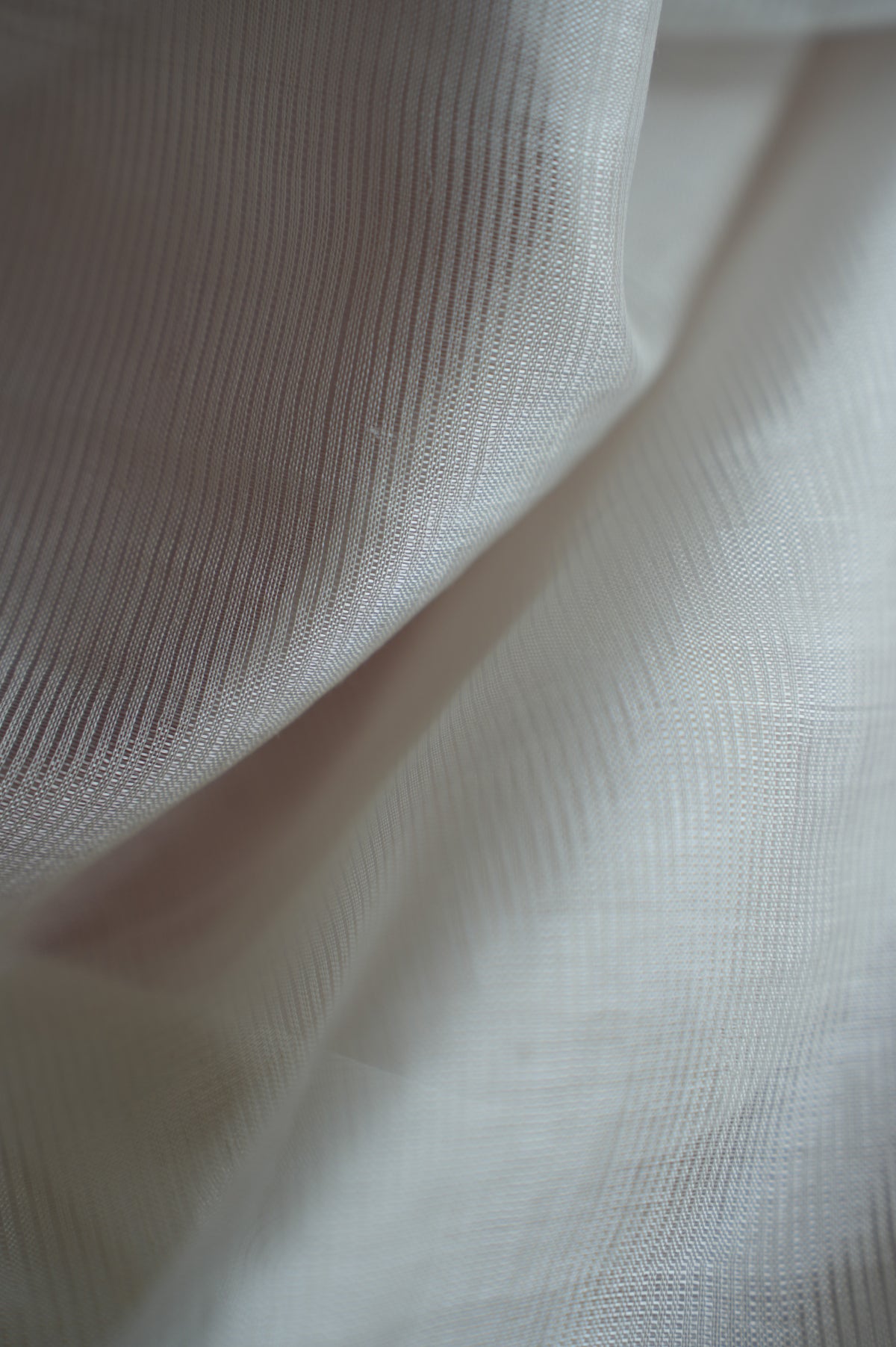 Ivory Mangalagiri Silk Cotton Saree with Pink Border and Contrasting Pink Pallu